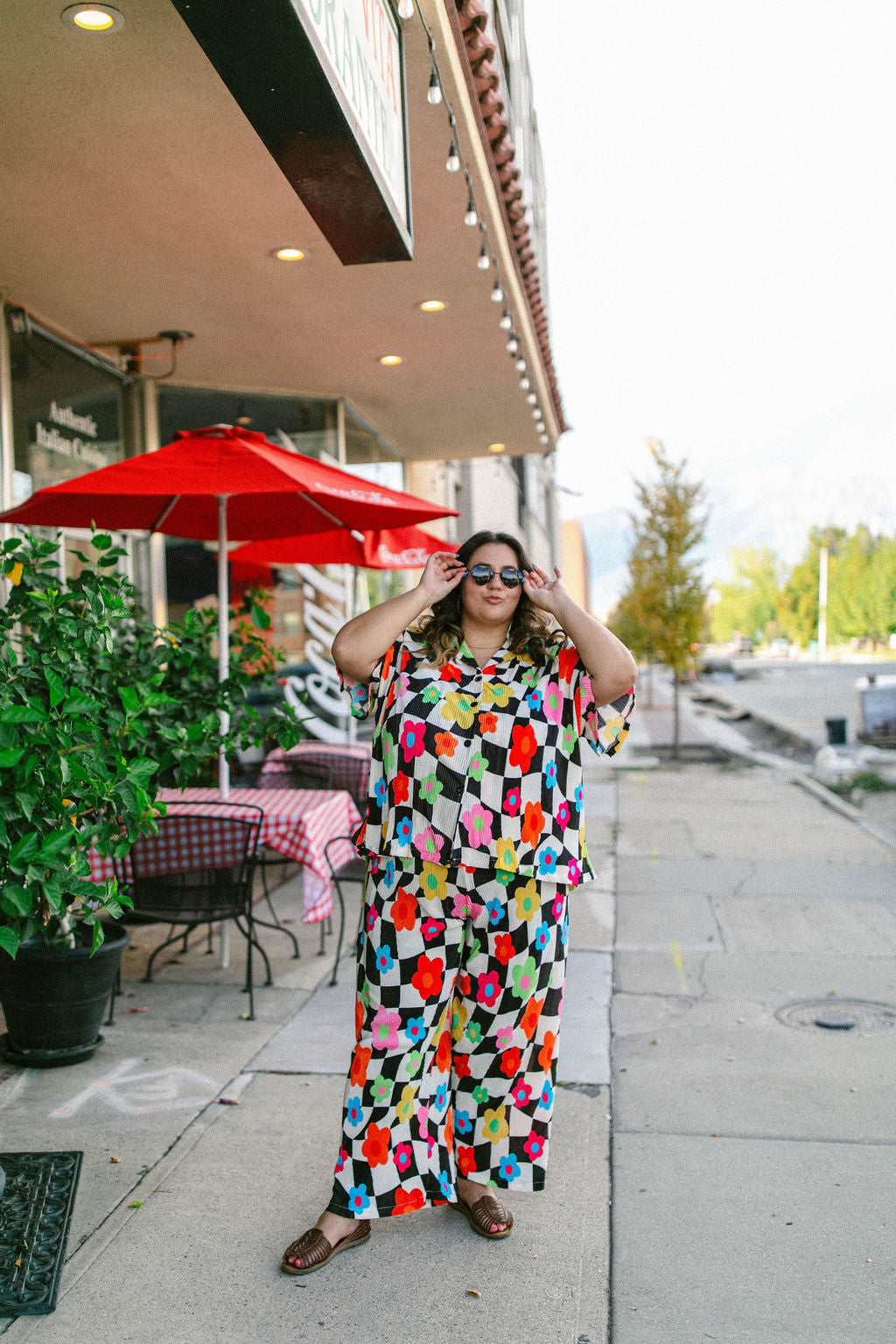 TABY ORIGINAL: In My Blooming Era Plisse Set ***Sizes XS-5X***