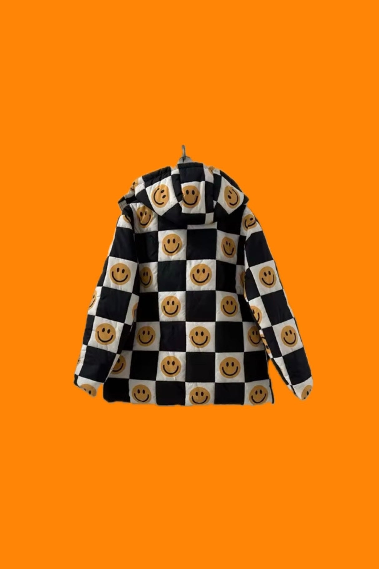TABY ORIGINAL: Happily Checked Out Puffer Coat In Sizes XS-5X!** PREORDER***