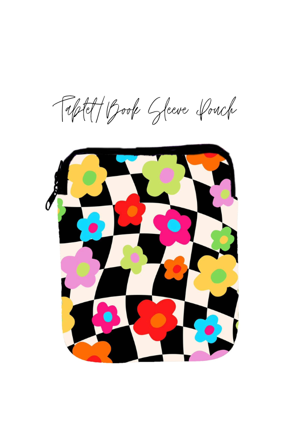 TABY OG: In My Blooming Era 8 Inch Tablet/Book Sleeve Pouch