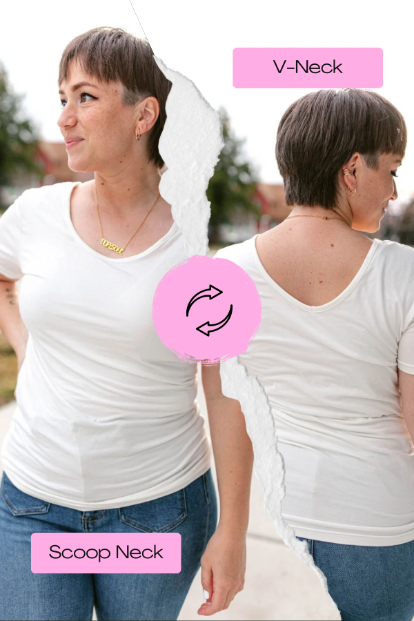 TABY ORIGINAL: Versa Tee In SIZES XS-5X** BUNDLE AND SAVE***