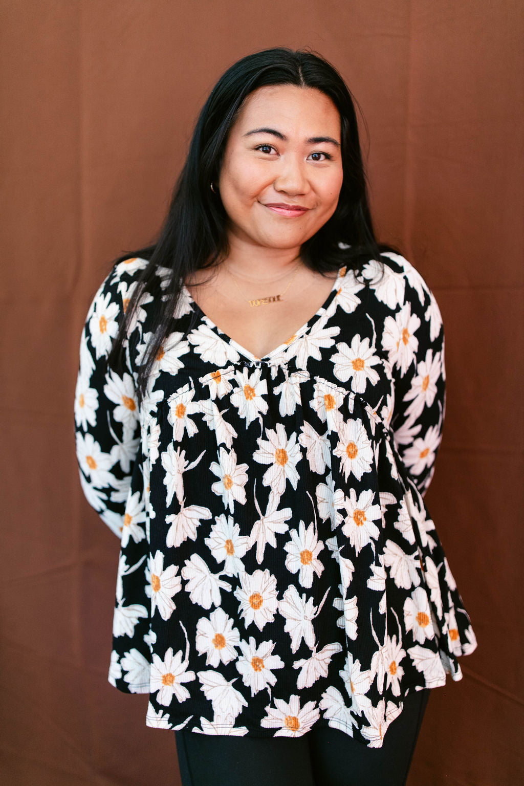 Make No Mistake Floral Top Taby's Pick***