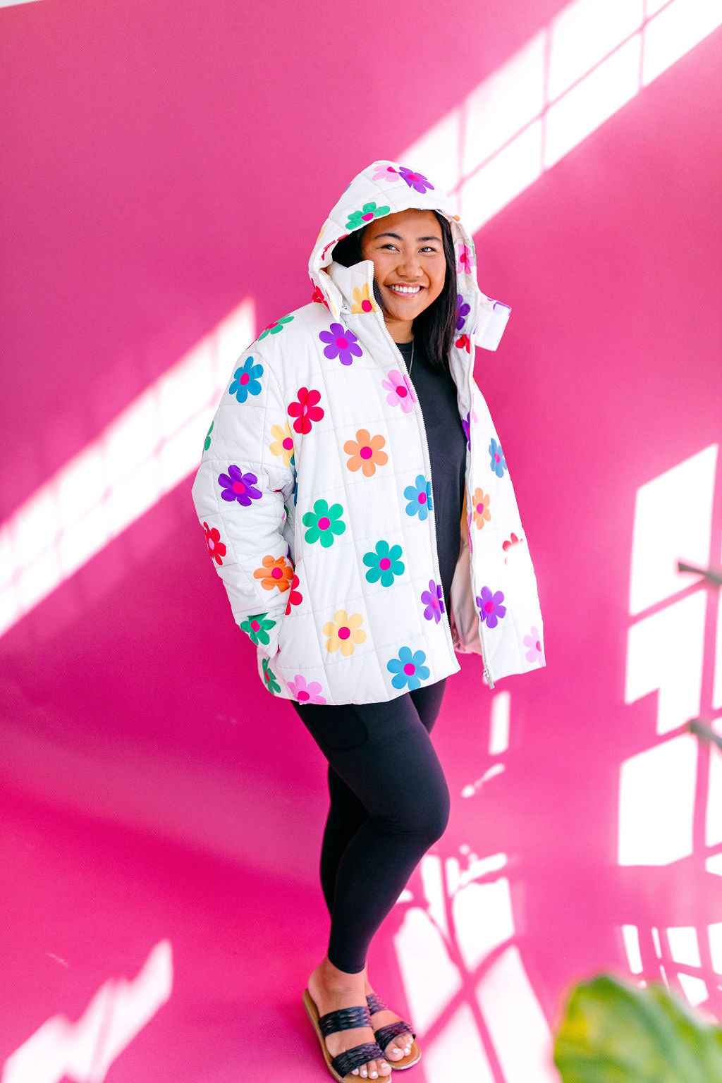 TABY ORIGINAL: I Feel Bonita Puffer Coat In Sizes XS-5X!** RESTOCKED***