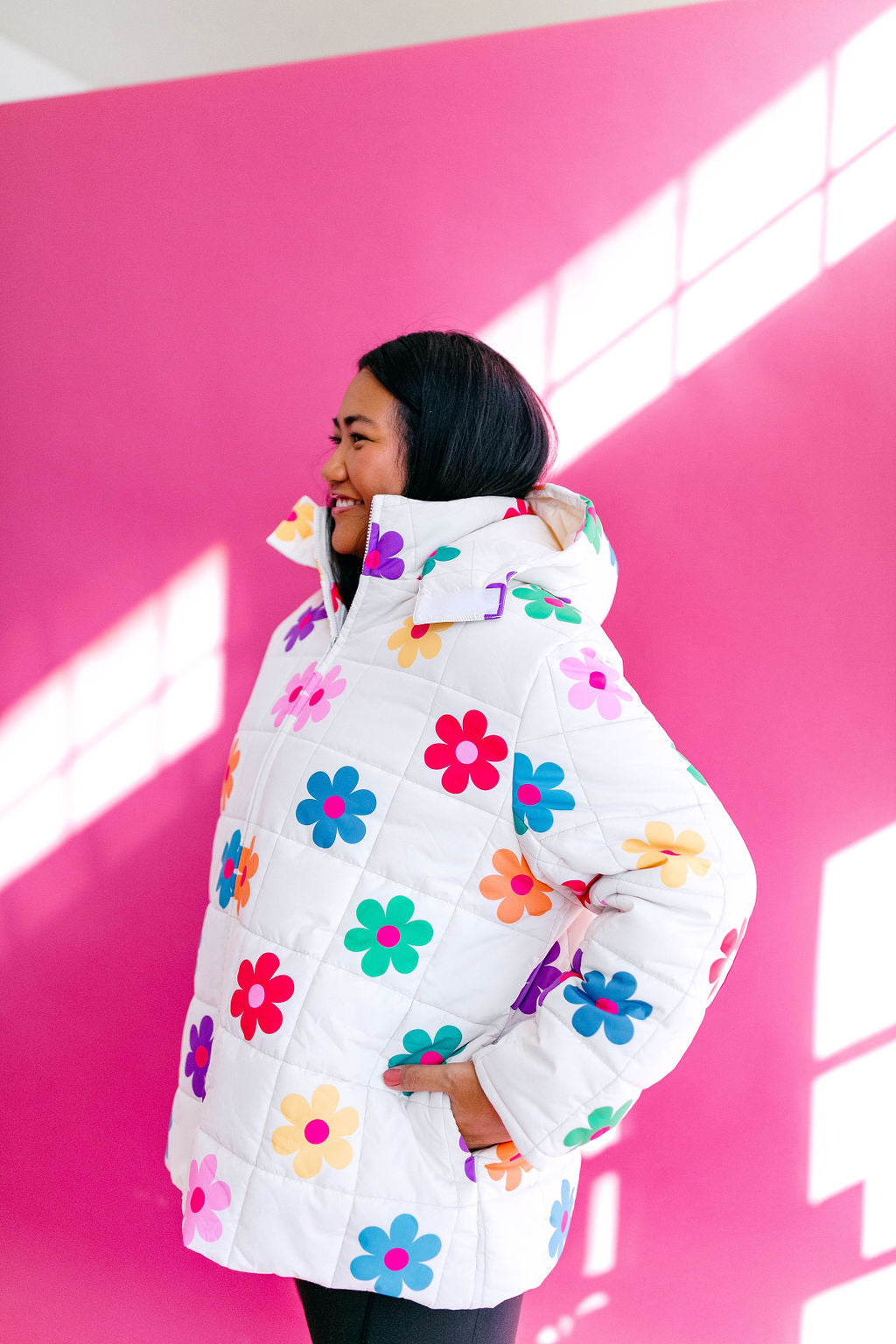 TABY ORIGINAL: I Feel Bonita Puffer Coat In Sizes XS-5X!** RESTOCKED***