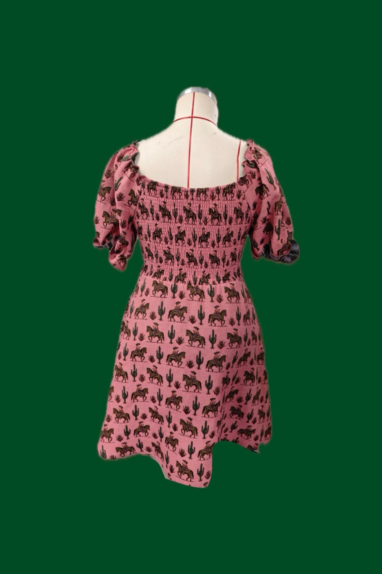 TABY ORIGINAL: Soldadera Rebel Rose Dress (XS-5X)** PREORDER PRICING***