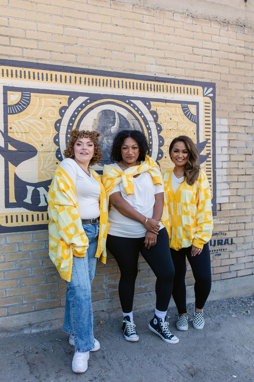 TABY ORIGINAL: Radical Self Love Cardigan In YELLOW*** Sizes XS-5X!***