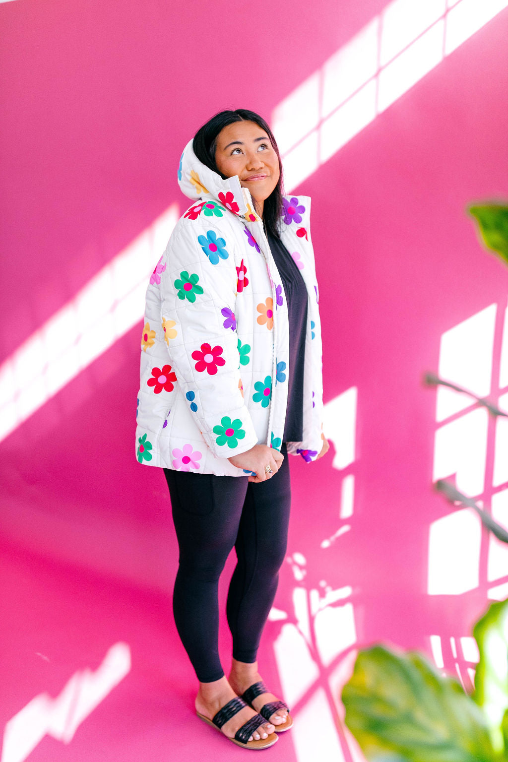 TABY ORIGINAL: I Feel Bonita Puffer Coat In Sizes XS-5X!** RESTOCKED***