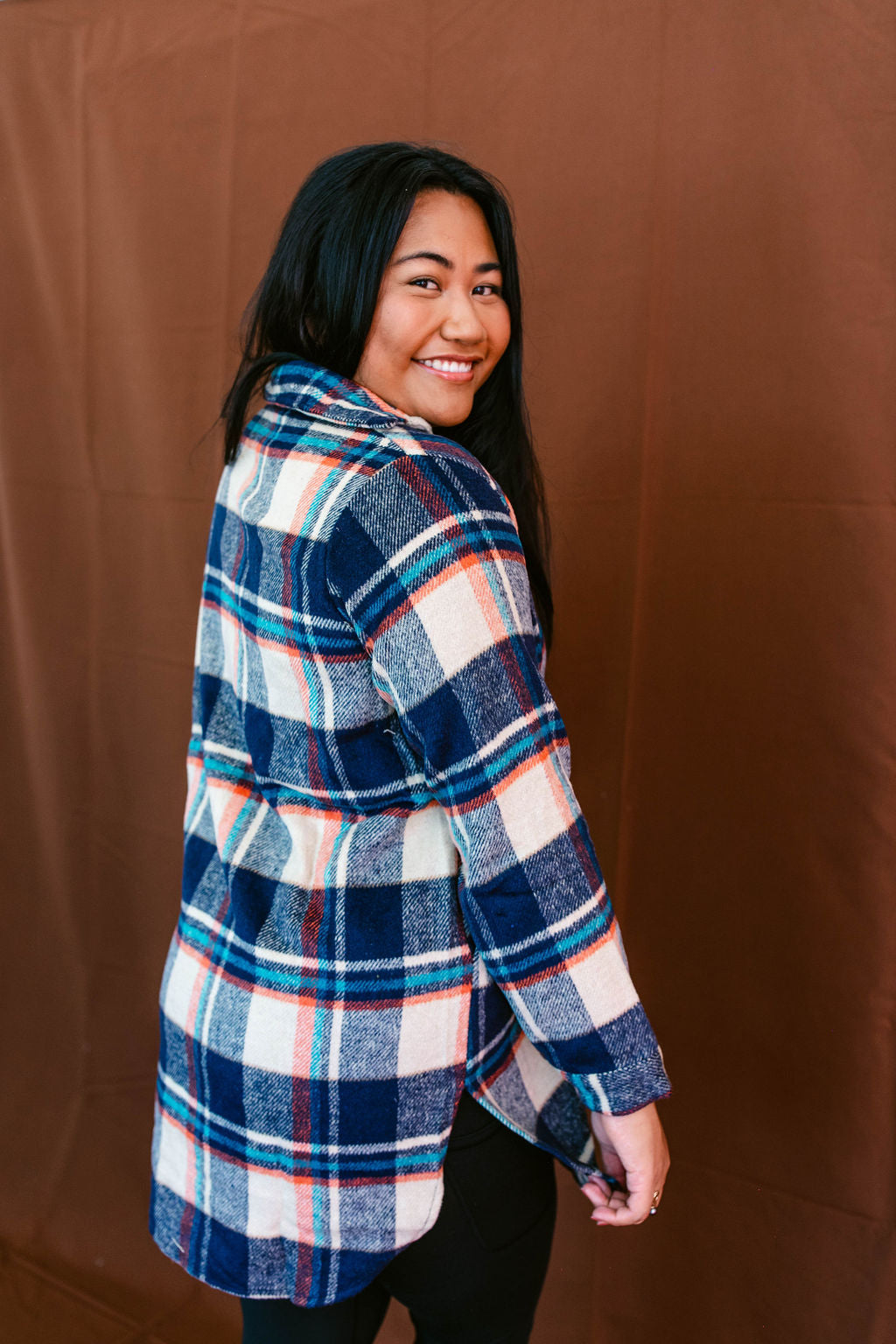 Vagabond Plaid Jacket In TAUPE*** RESTOCKED*** AVAILABLE IN SIZES SMALL-3X!!***