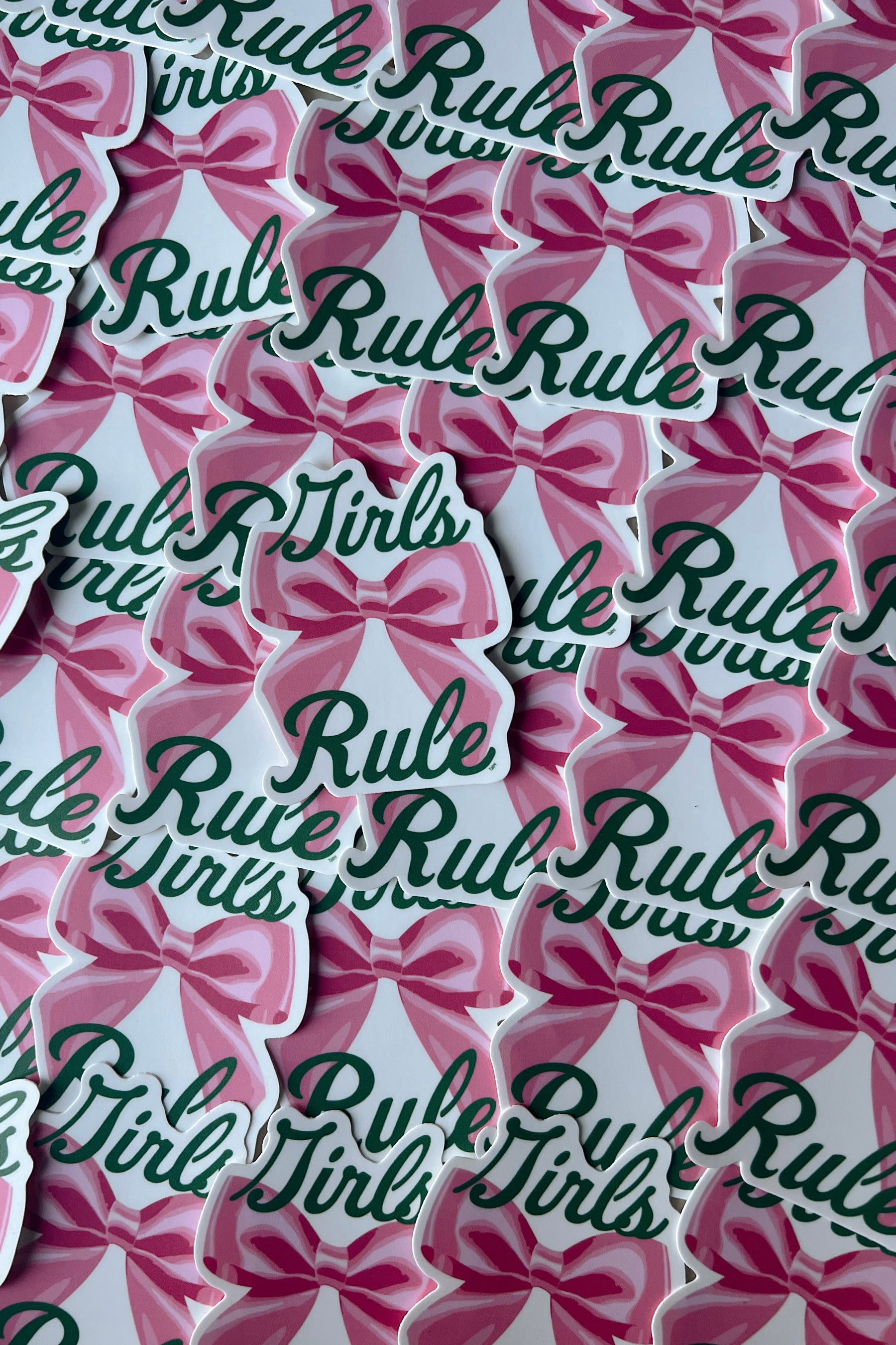 Girls Rule Sticker