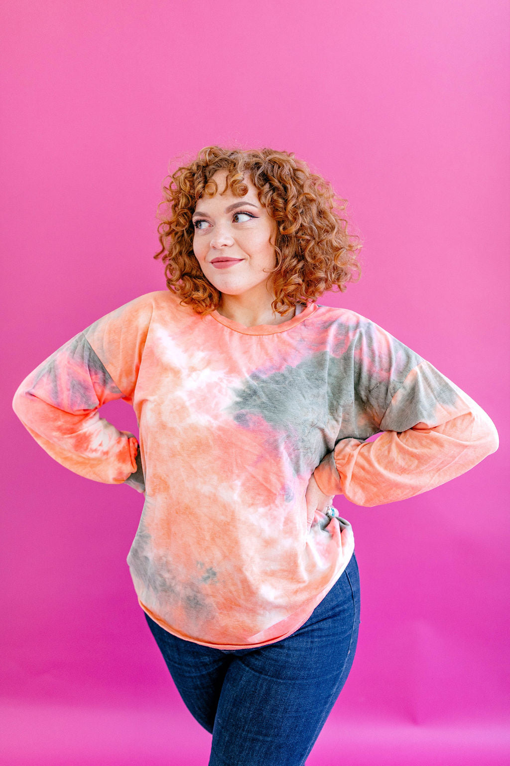 Never Let You Go Tie Dye Top