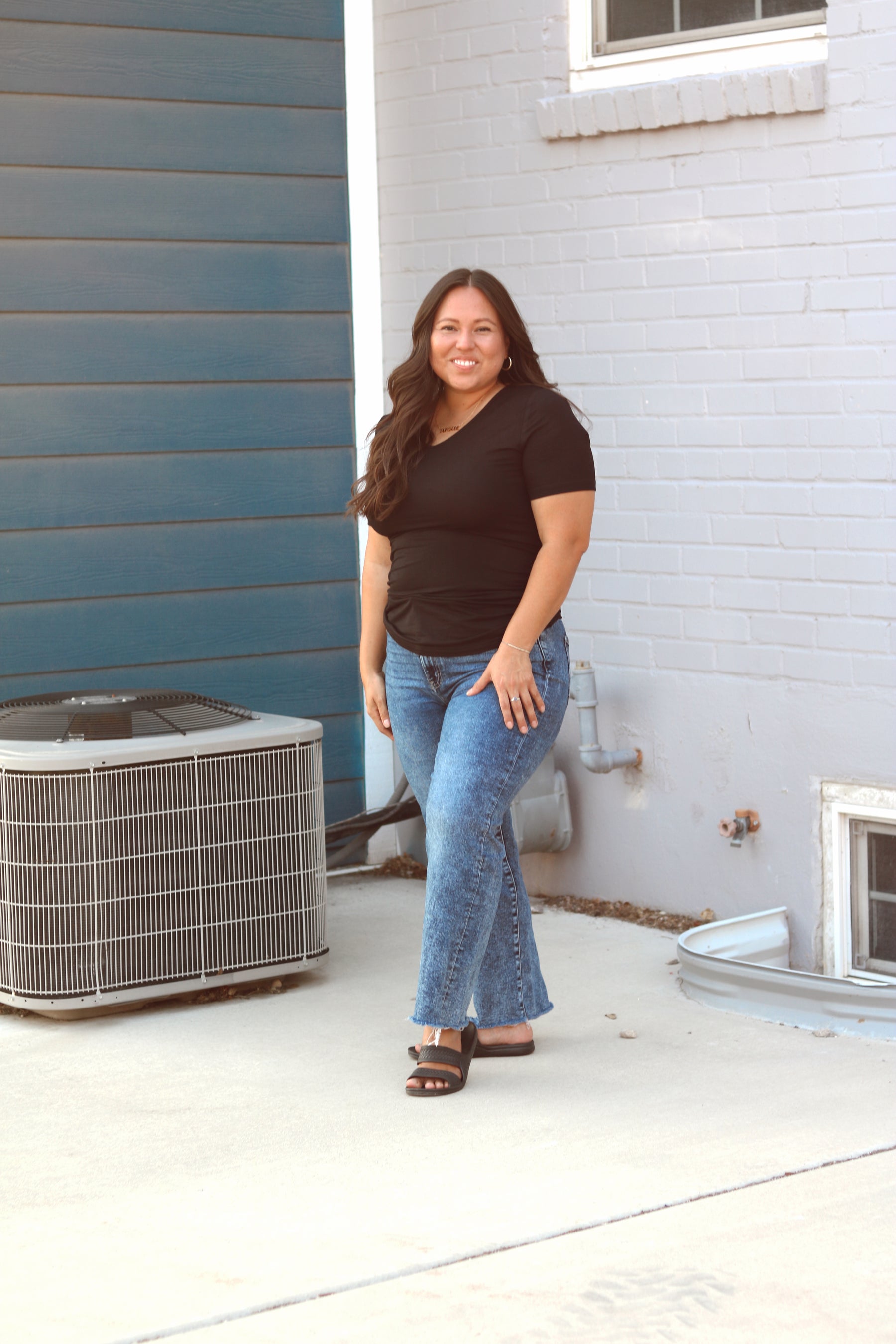 TABY ORIGINAL: Versa Tee In BLACK* IN SIZES XS-5X** BUNDLE AND SAVE***
