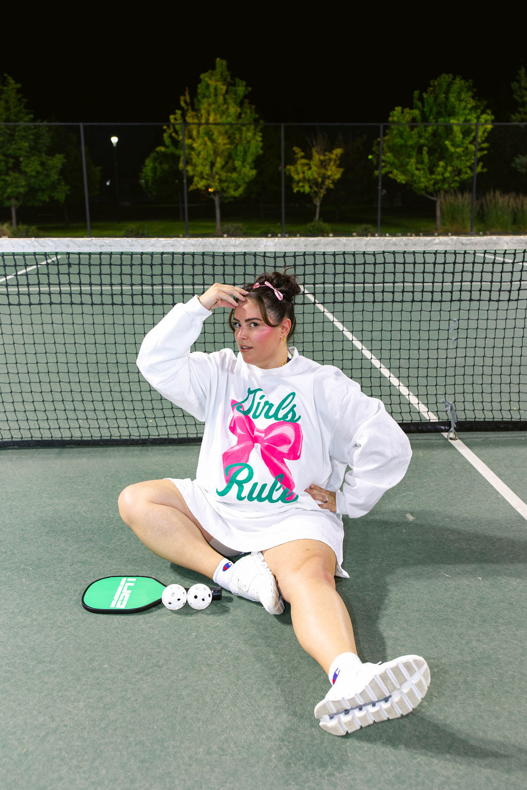 TABY ORIGINAL: Girls Rule Pullover Crew Neck in Sizes XS-5X!***