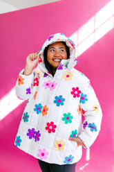 TABY ORIGINAL: I Feel Bonita Puffer Coat In Sizes XS-5X!** RESTOCKED***