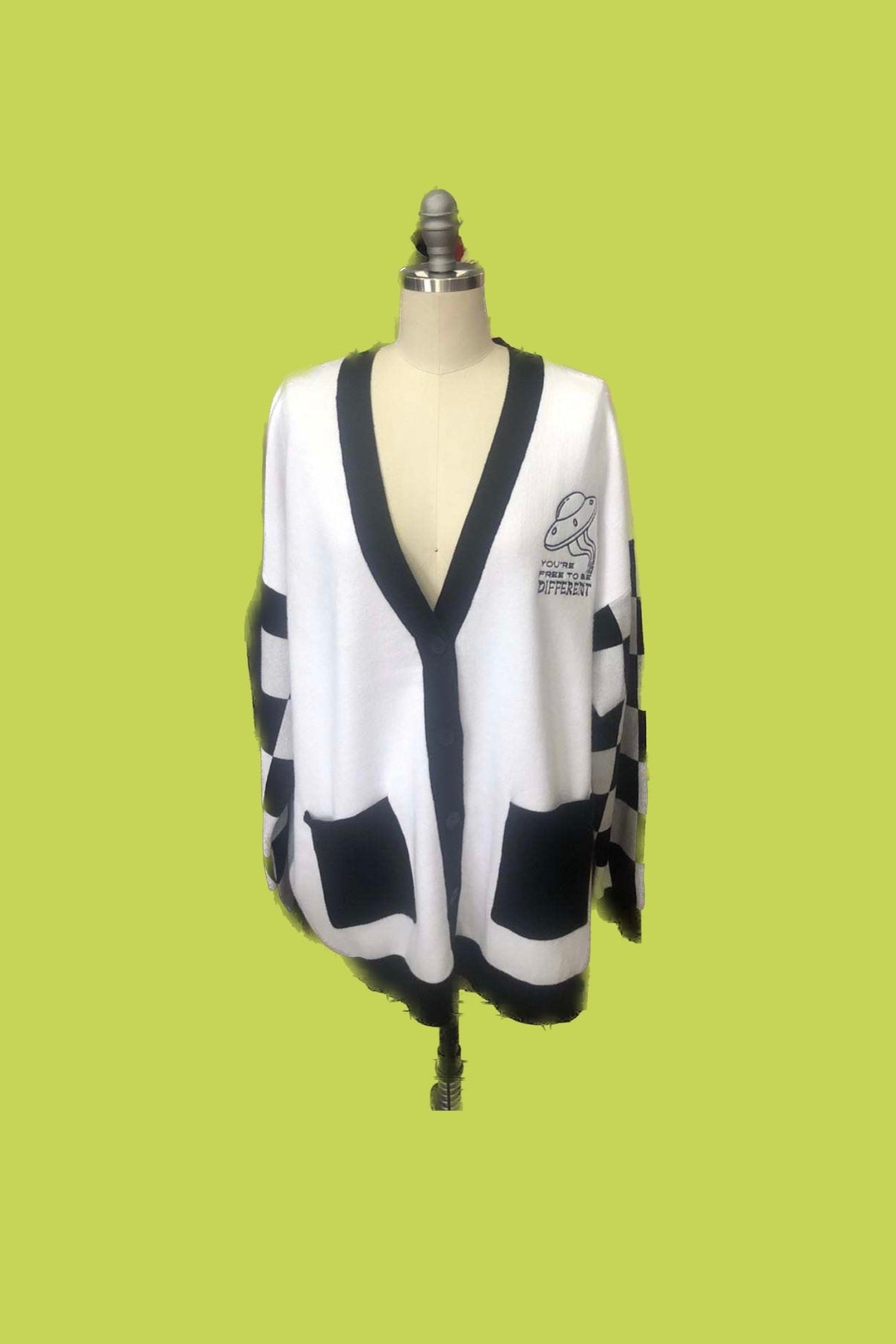 TABY ORIGINAL: Free To Be Different Cardigan (XS-5X)***