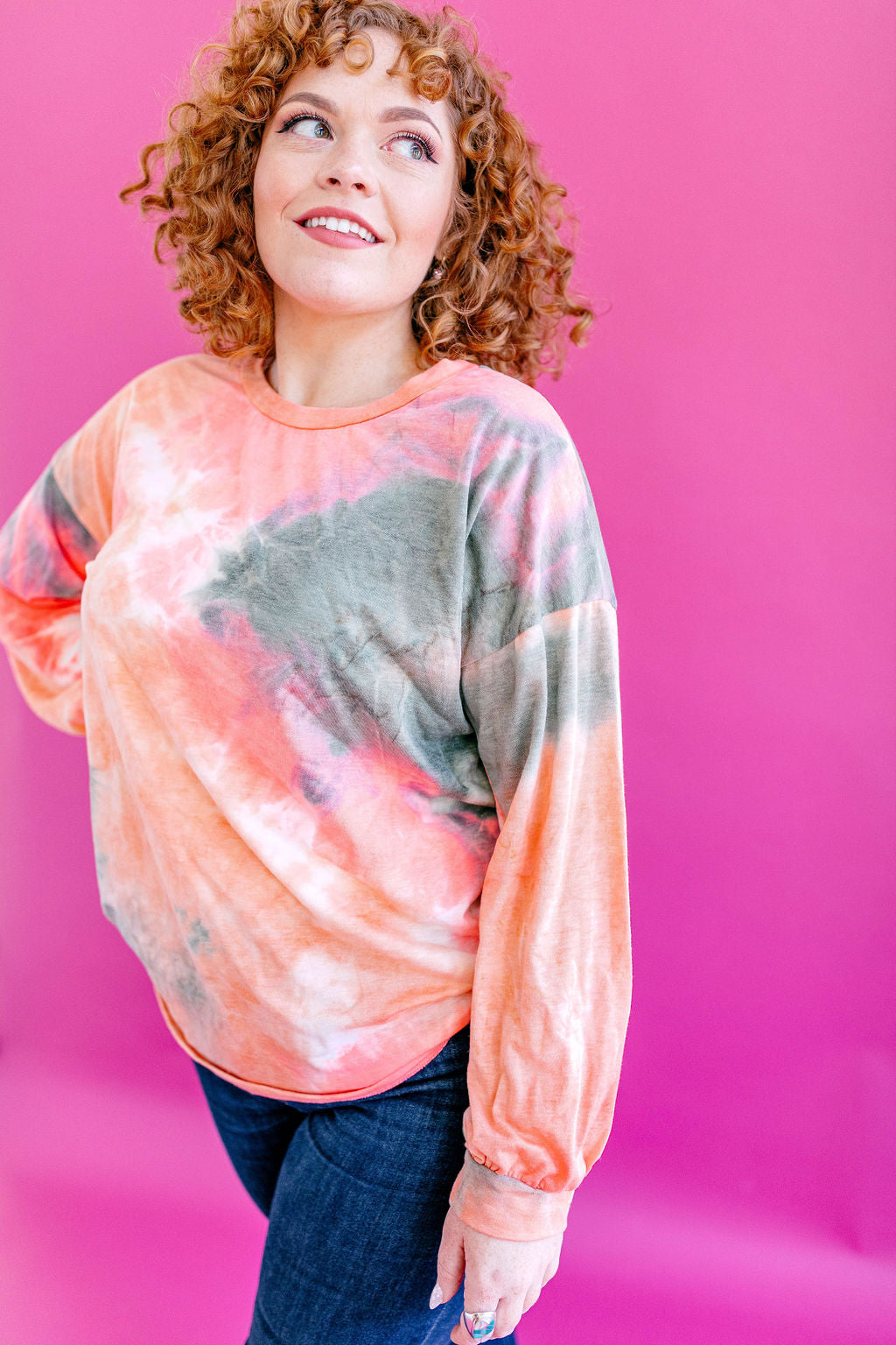 Never Let You Go Tie Dye Top