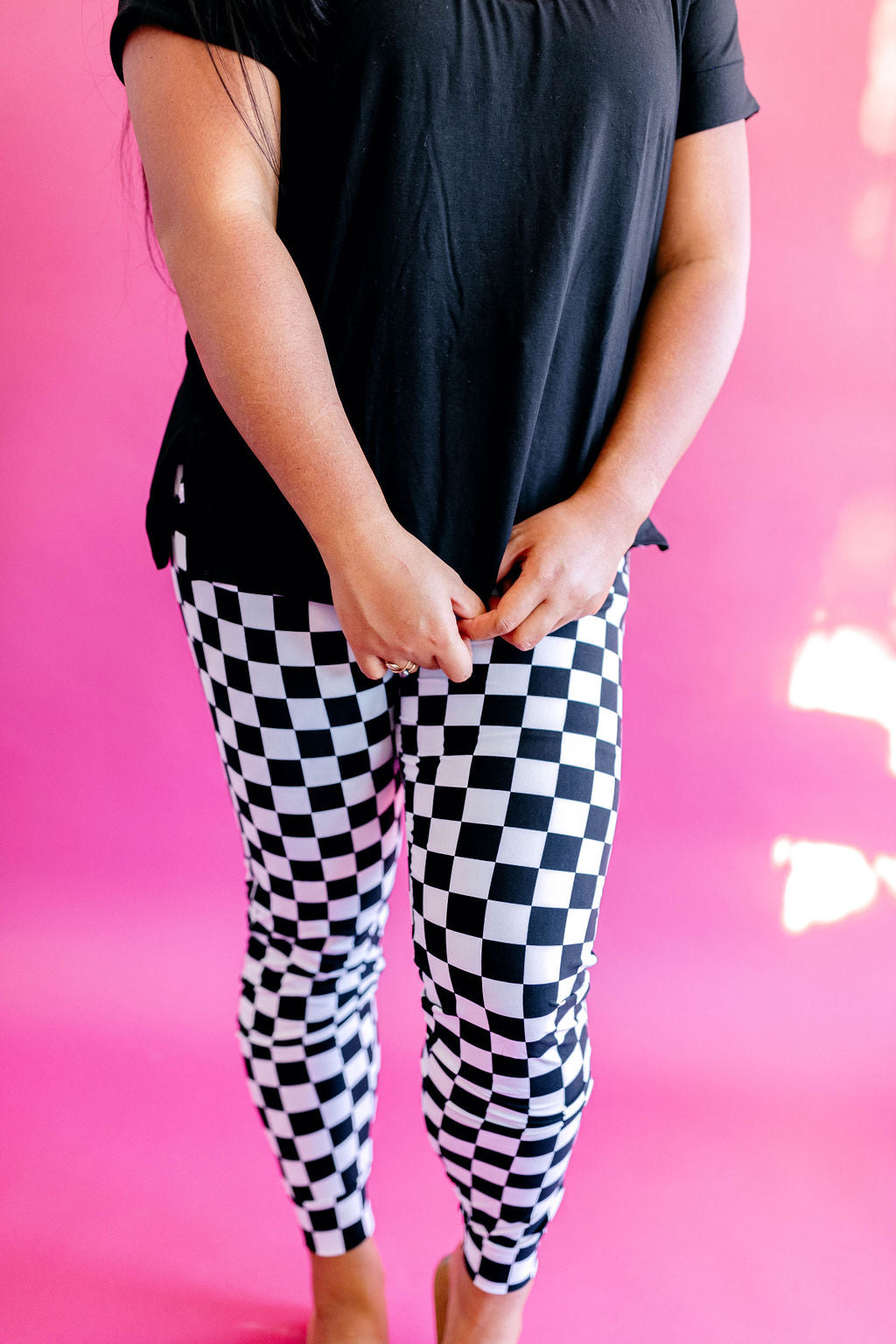 Checkered Joggers