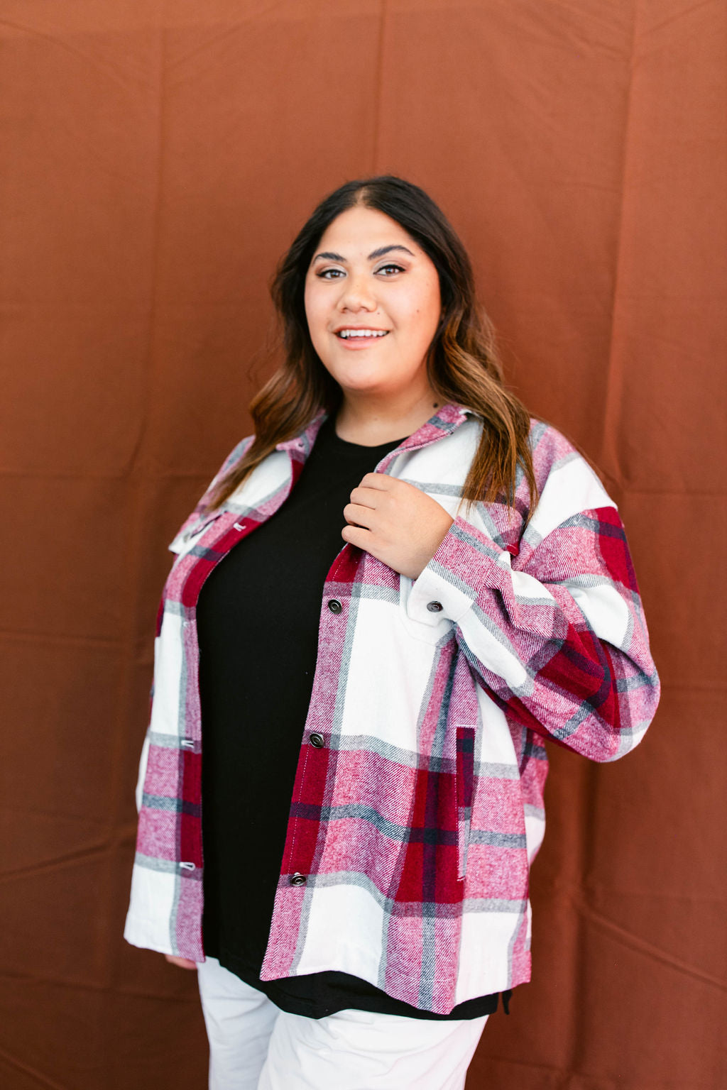 My Baggage Fadin’ Plaid Jacket