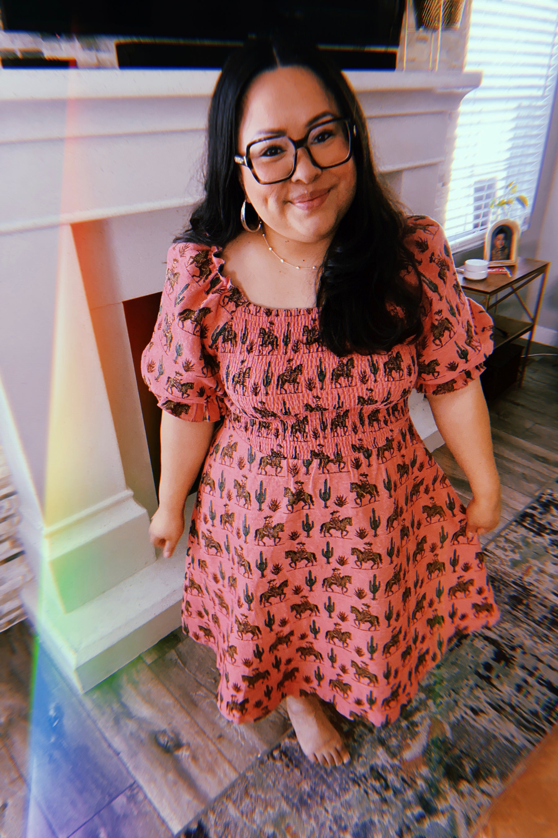 TABY ORIGINAL: Soldadera Rebel Rose Dress (XS-5X)** PREORDER PRICING***
