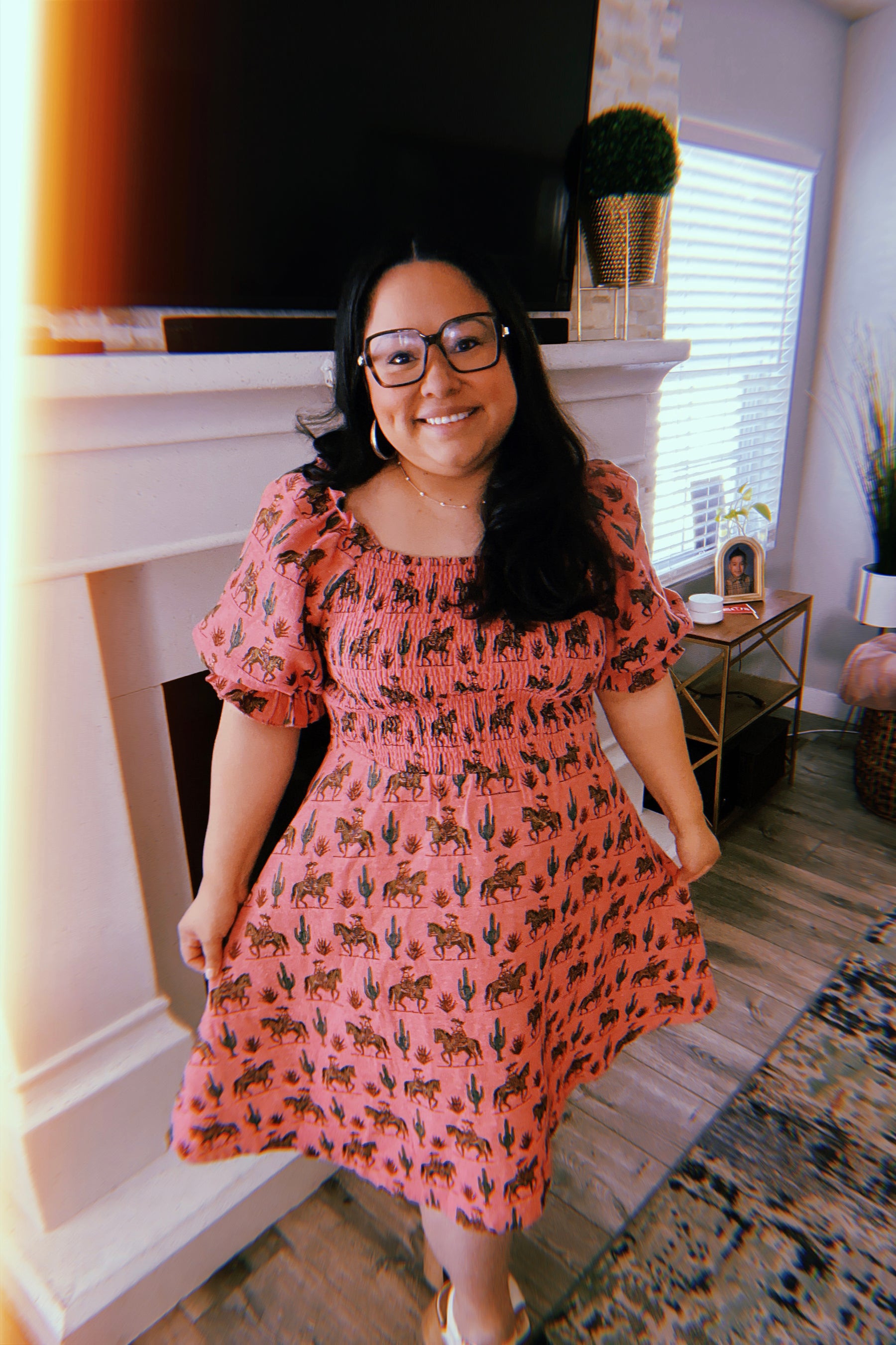 TABY ORIGINAL: Soldadera Rebel Rose Dress (XS-5X)** PREORDER PRICING***