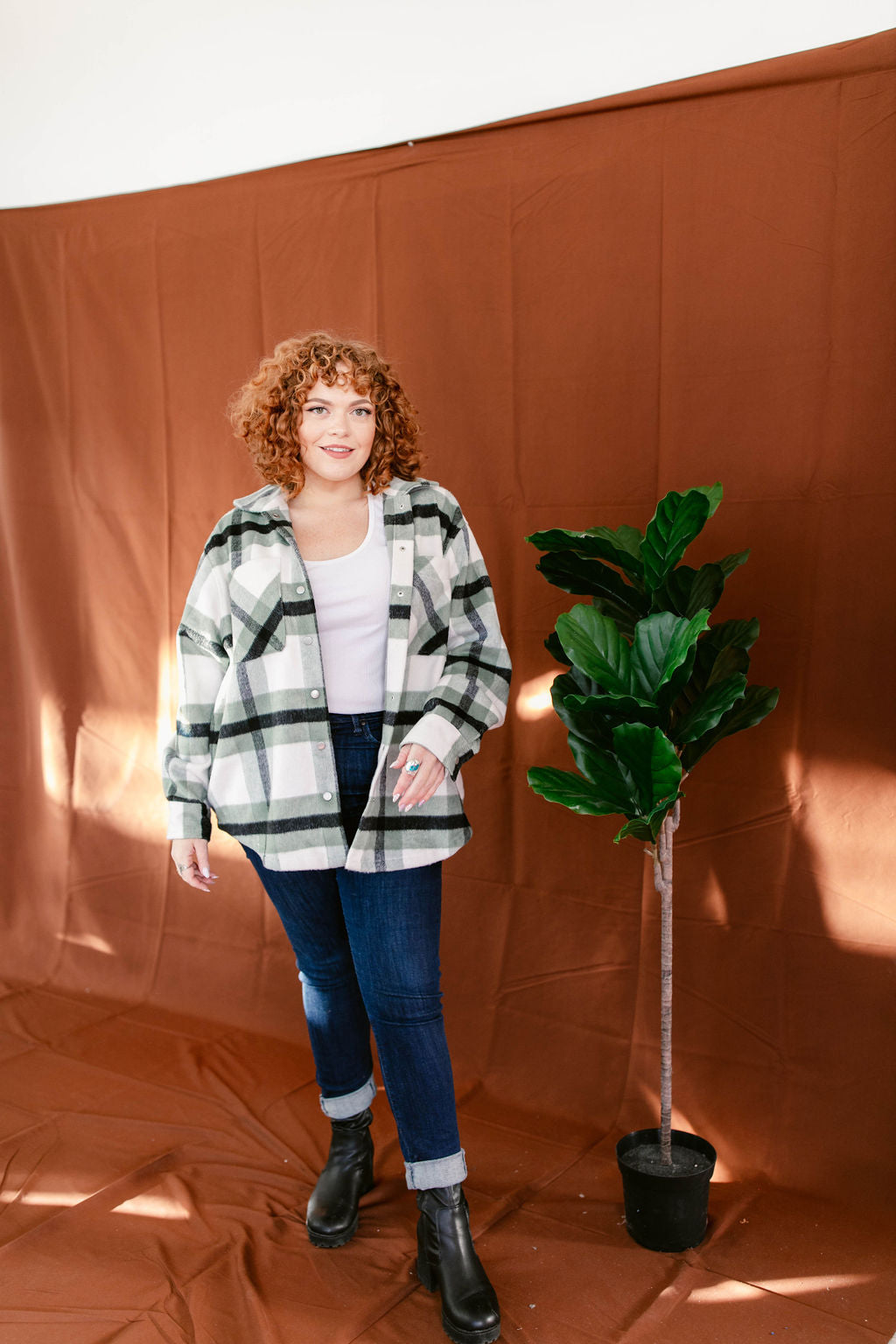 Big On The Internet Jacket In SAGE***