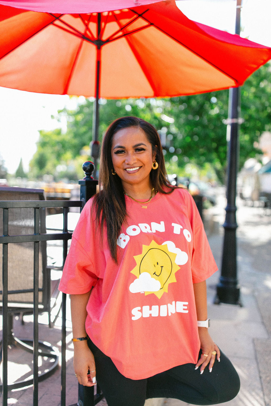 TABY ORIGINAL: Born To Shine Boxy Top PUFF***
