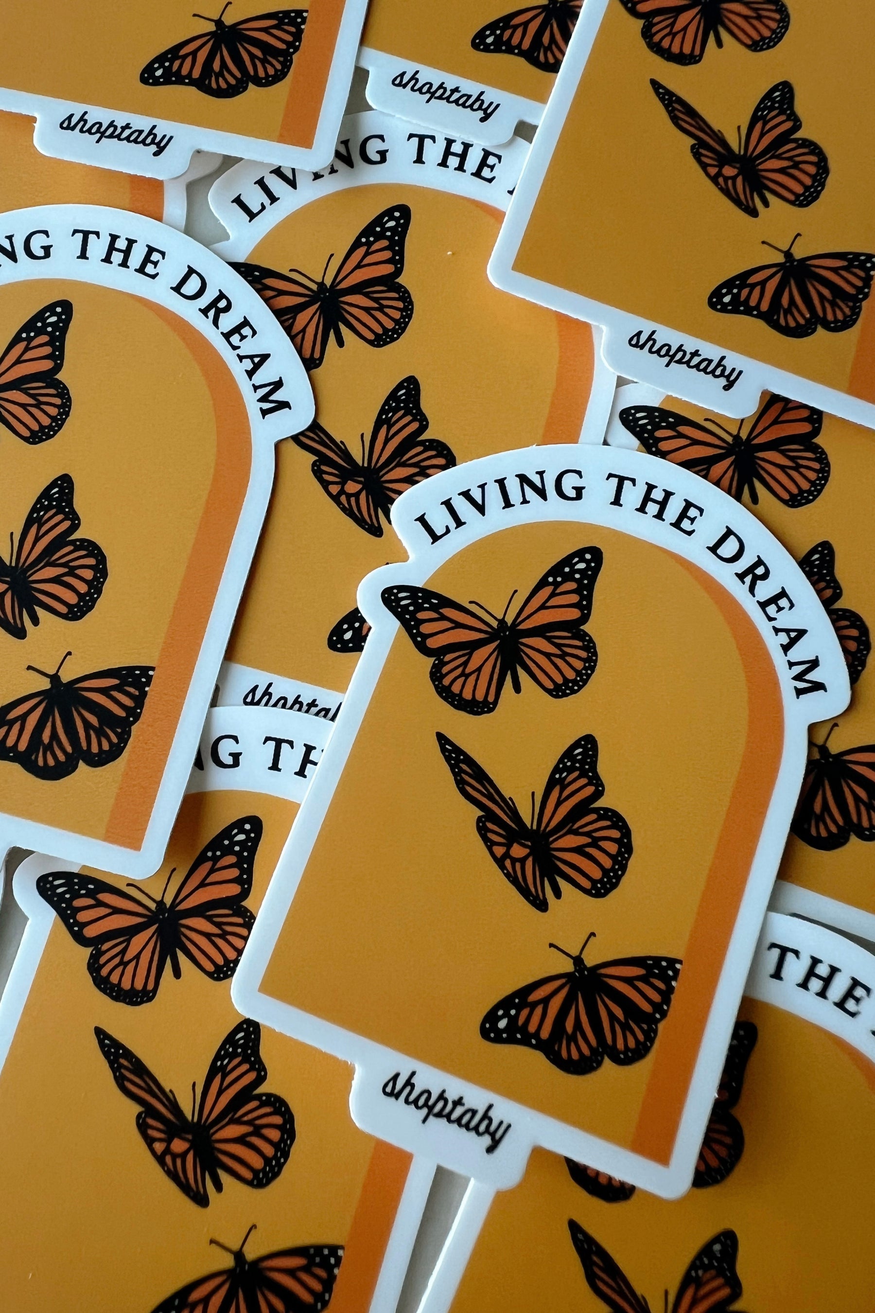 Living The Dream Sticker