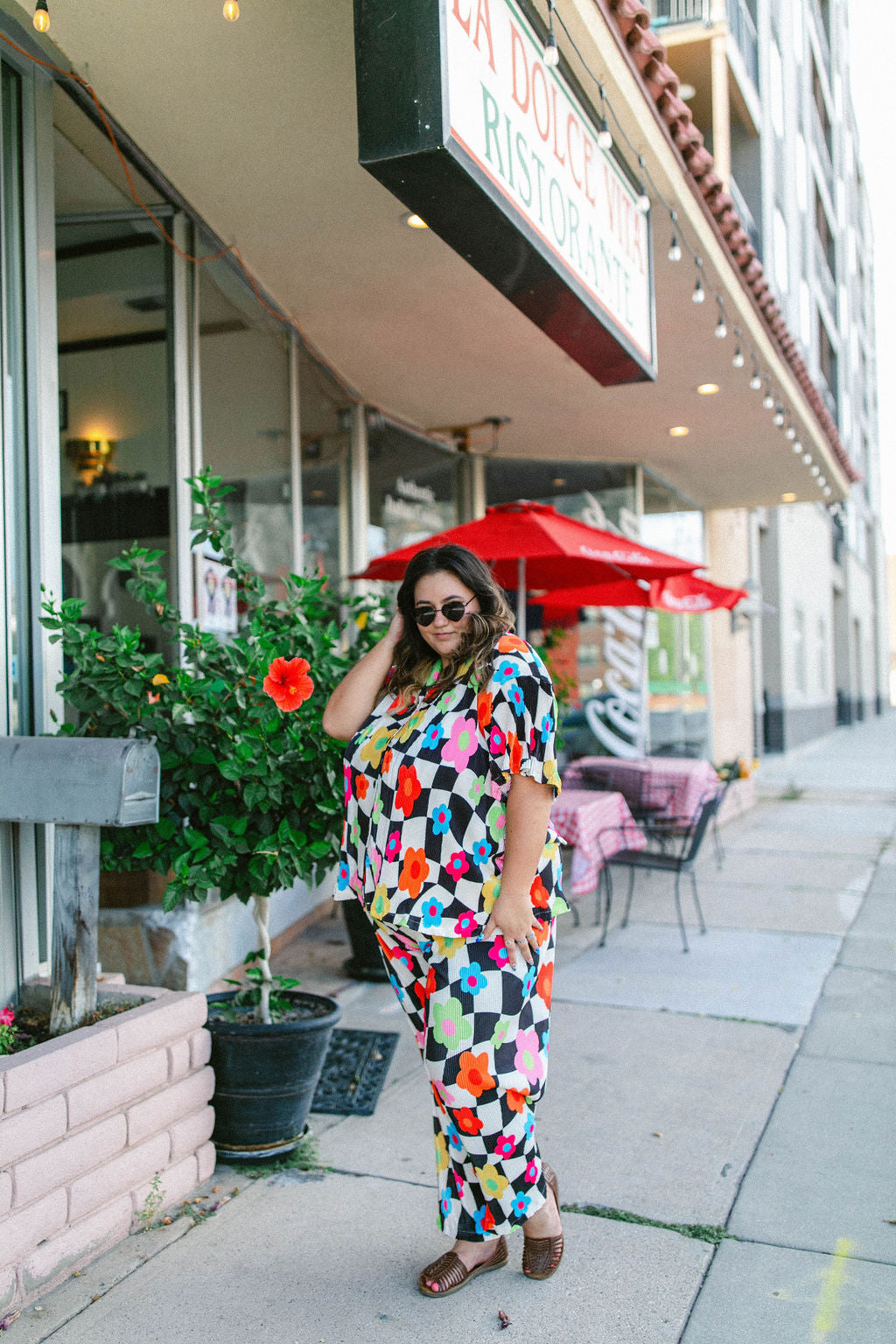 TABY ORIGINAL: In My Blooming Era Plisse Set ***Sizes XS-5X***