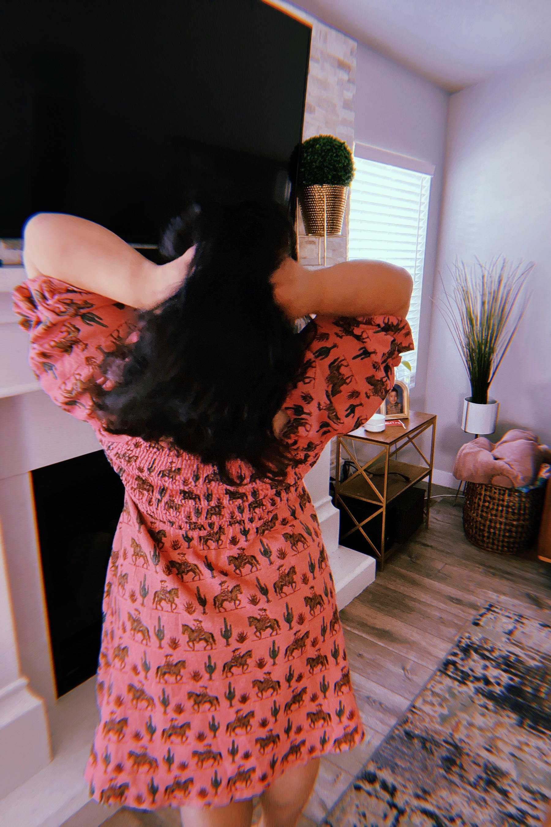 TABY ORIGINAL: Soldadera Rebel Rose Dress (XS-5X)** PREORDER PRICING***