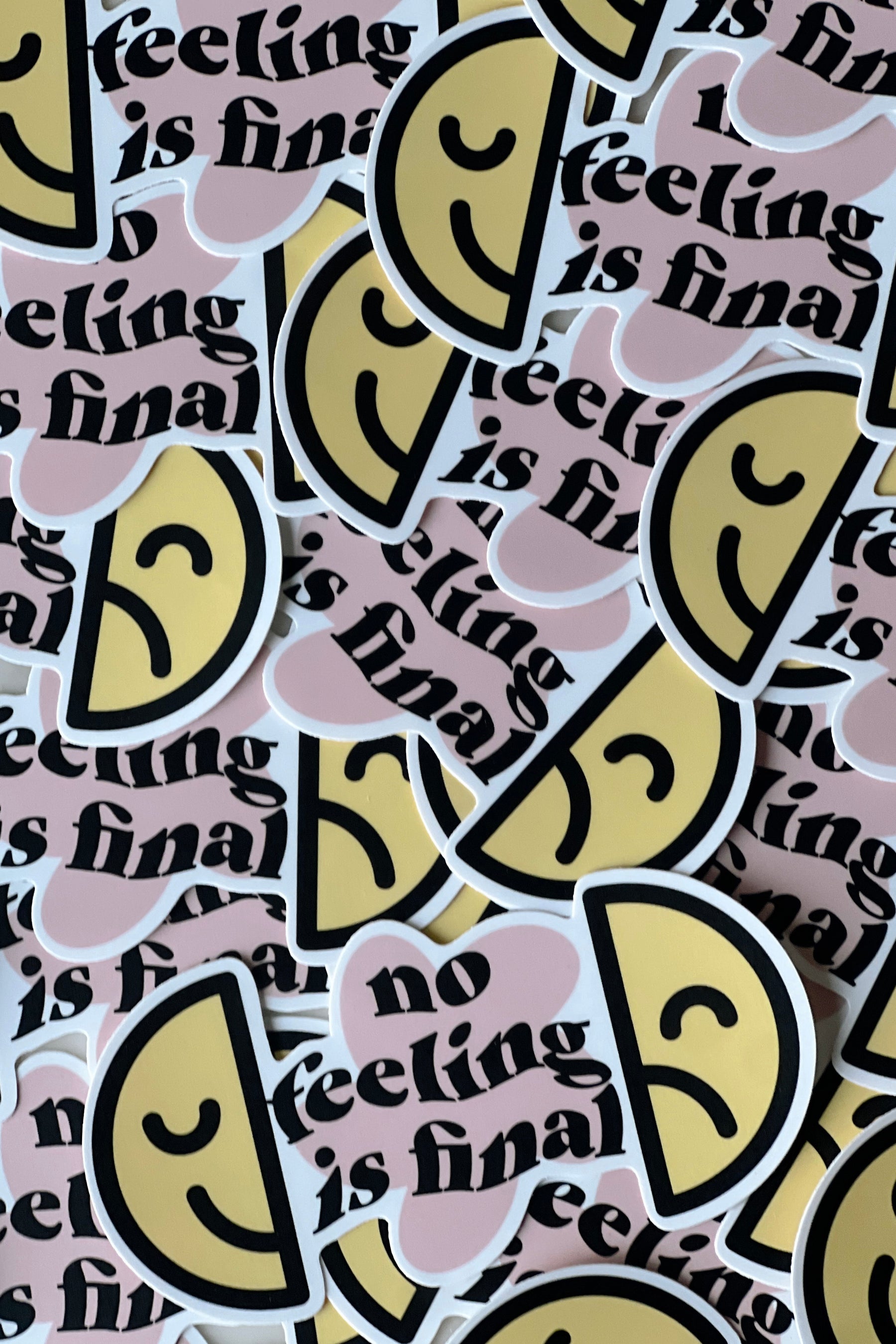 No Feeling Is Final Sticker