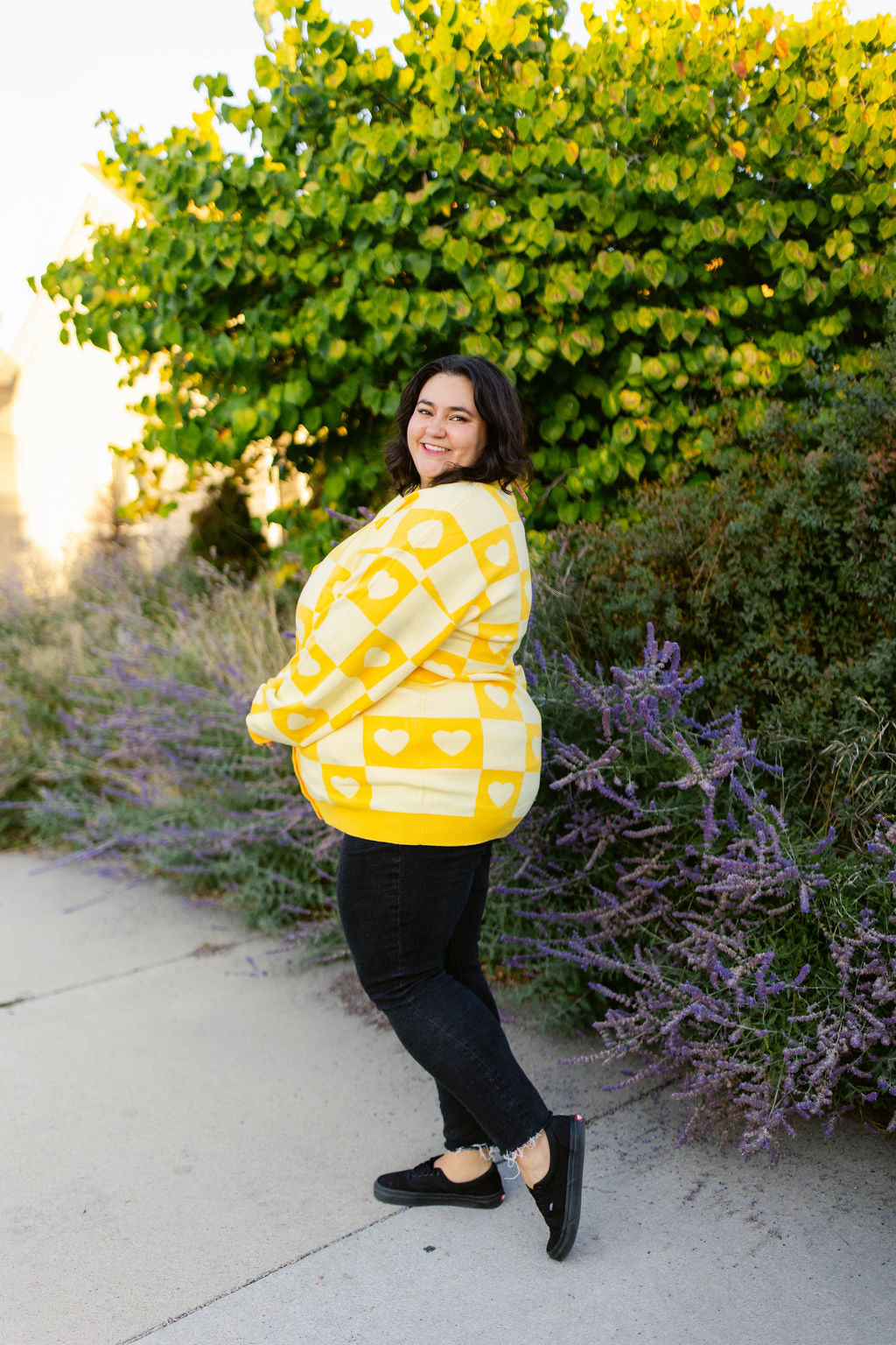 TABY ORIGINAL: Radical Self Love Cardigan In YELLOW*** Sizes XS-5X!***