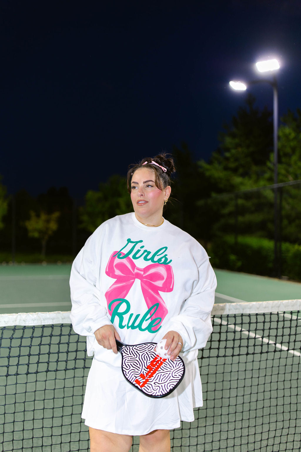 TABY ORIGINAL: Girls Rule Pullover Crew Neck in Sizes XS-5X!***