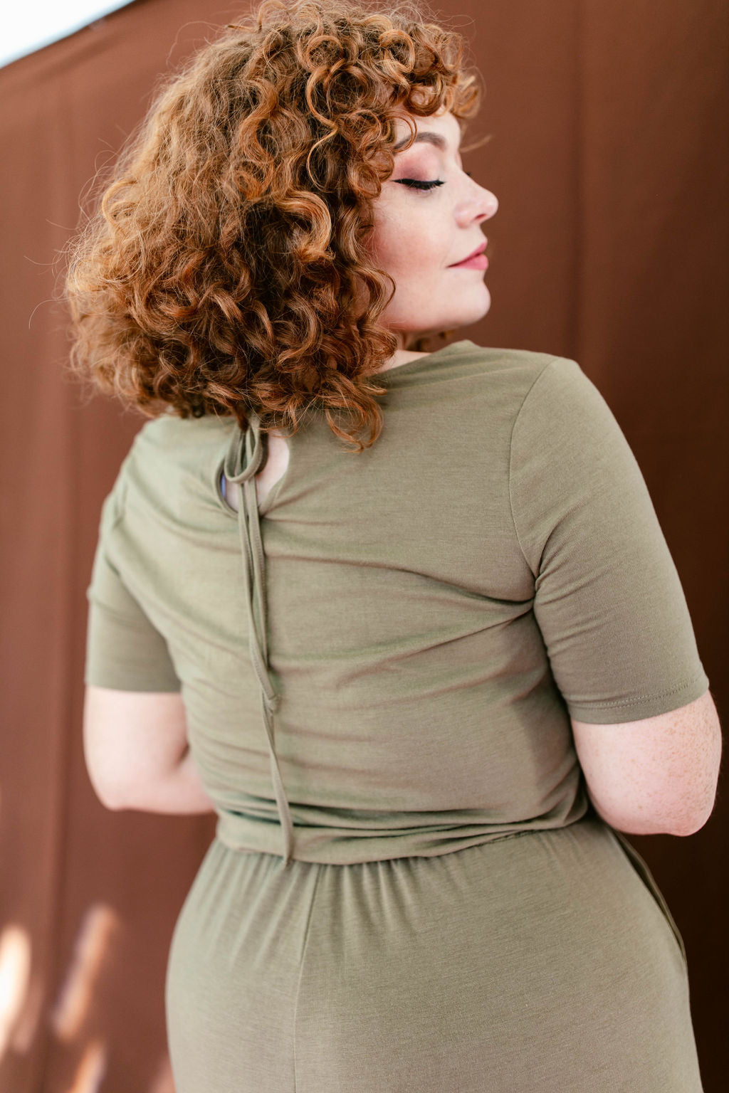 Torey Jumpsuit In KHAKI***