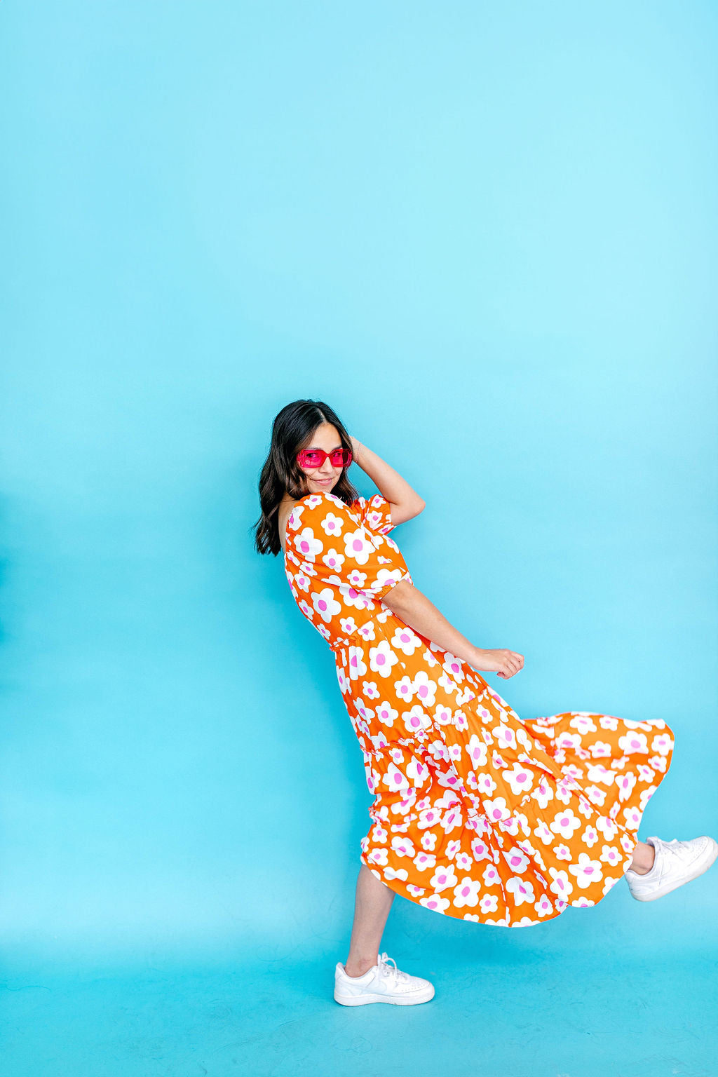 TABY ORIGINAL: Always In Bloom Dress (XS-5X)***
