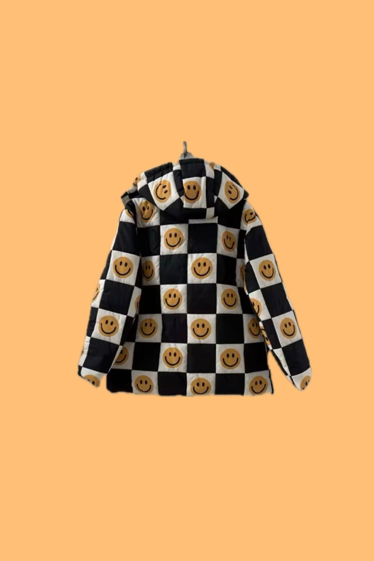 TABY ORIGINAL: Happily Checked Out Puffer Coat In Sizes XS-5X!** PREORDER***