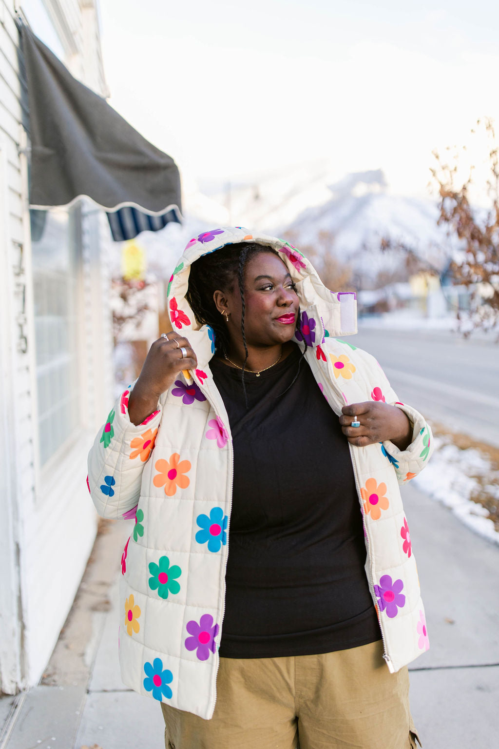 TABY ORIGINAL: I Feel Bonita Puffer Coat In Sizes XS-5X!** RESTOCKED***
