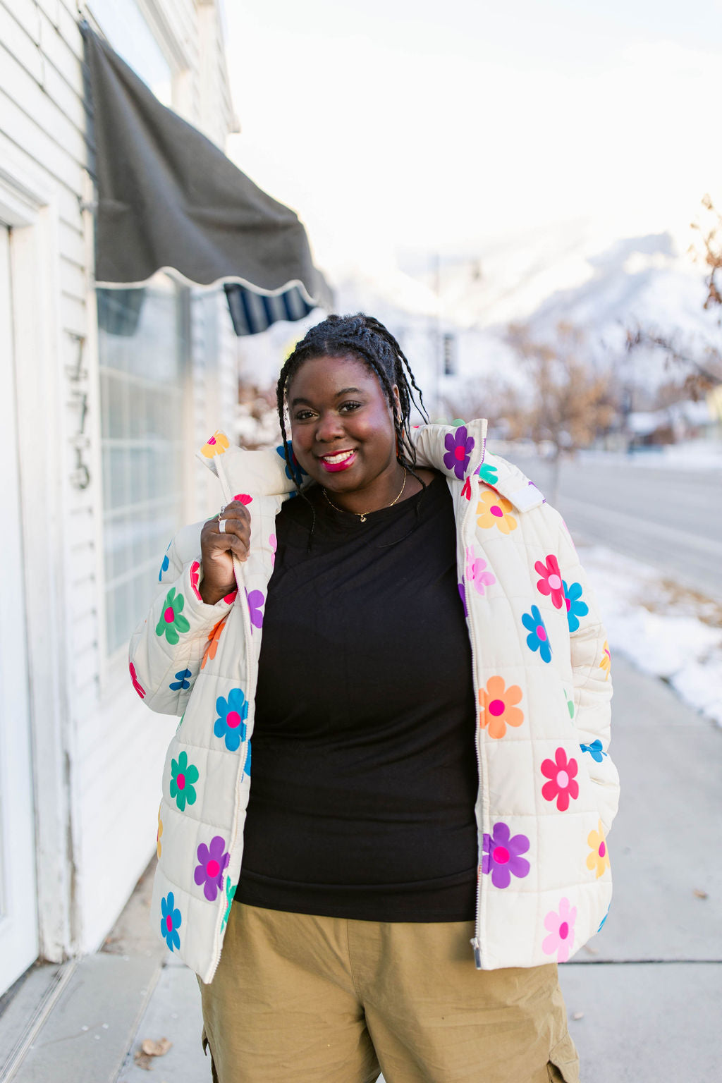 TABY ORIGINAL: I Feel Bonita Puffer Coat In Sizes XS-5X!** RESTOCKED***