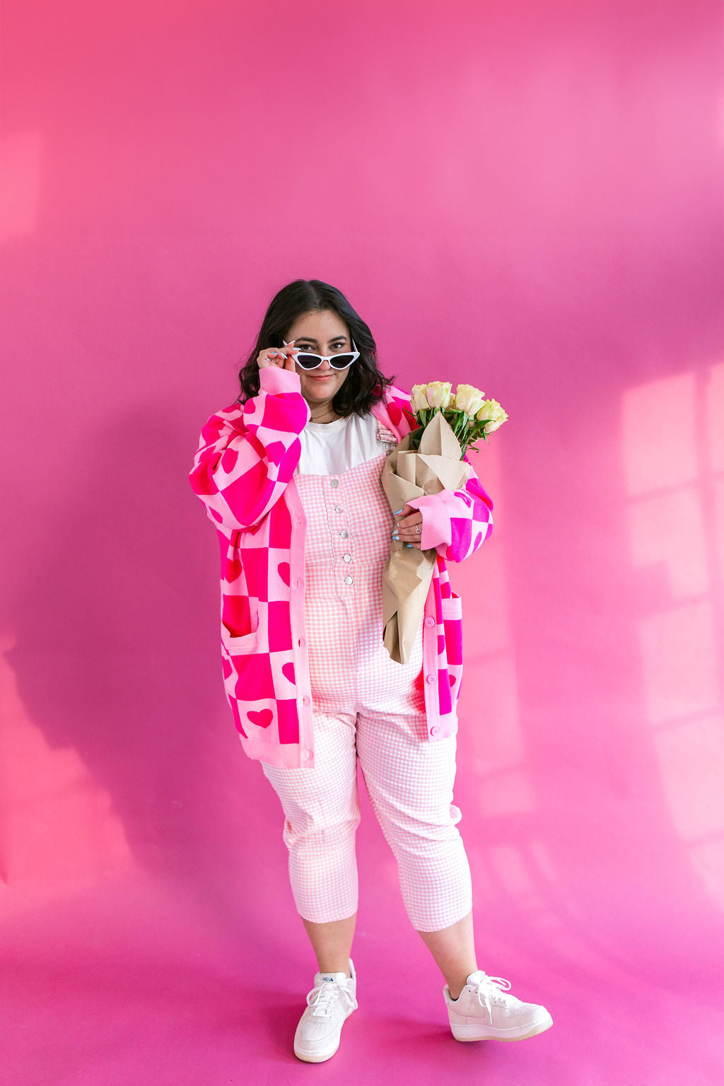 Serendipity Gingham Overalls XS-5X***