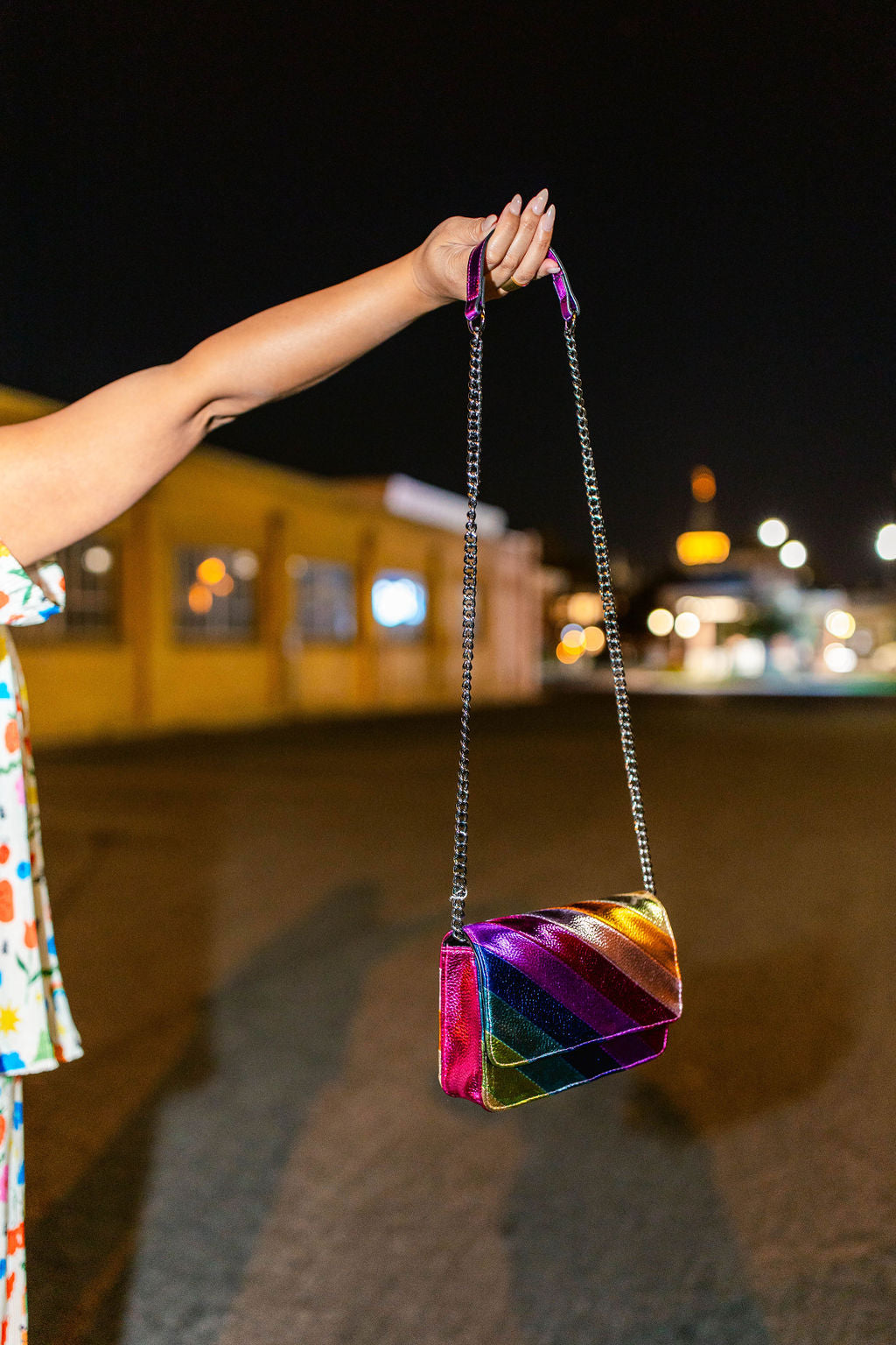 Over The Rainbow Cross Body Bag
