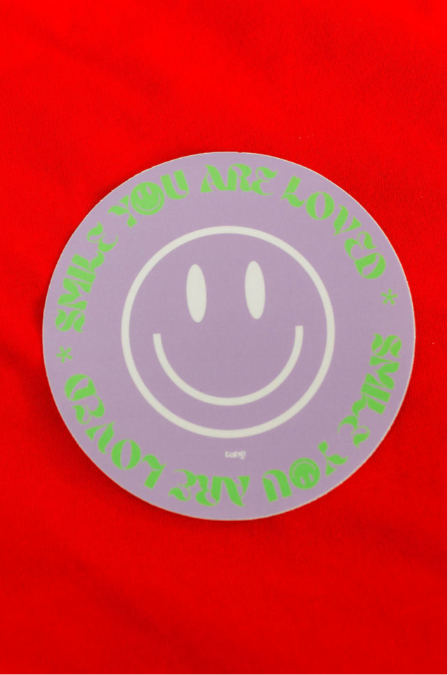 Smile You Are Loved Sticker