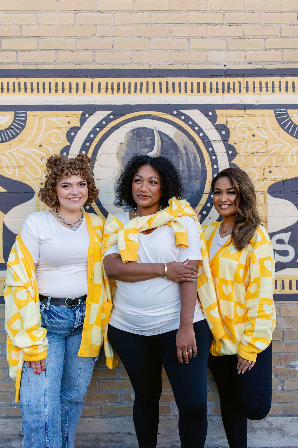 TABY ORIGINAL: Radical Self Love Cardigan In YELLOW*** Sizes XS-5X!***