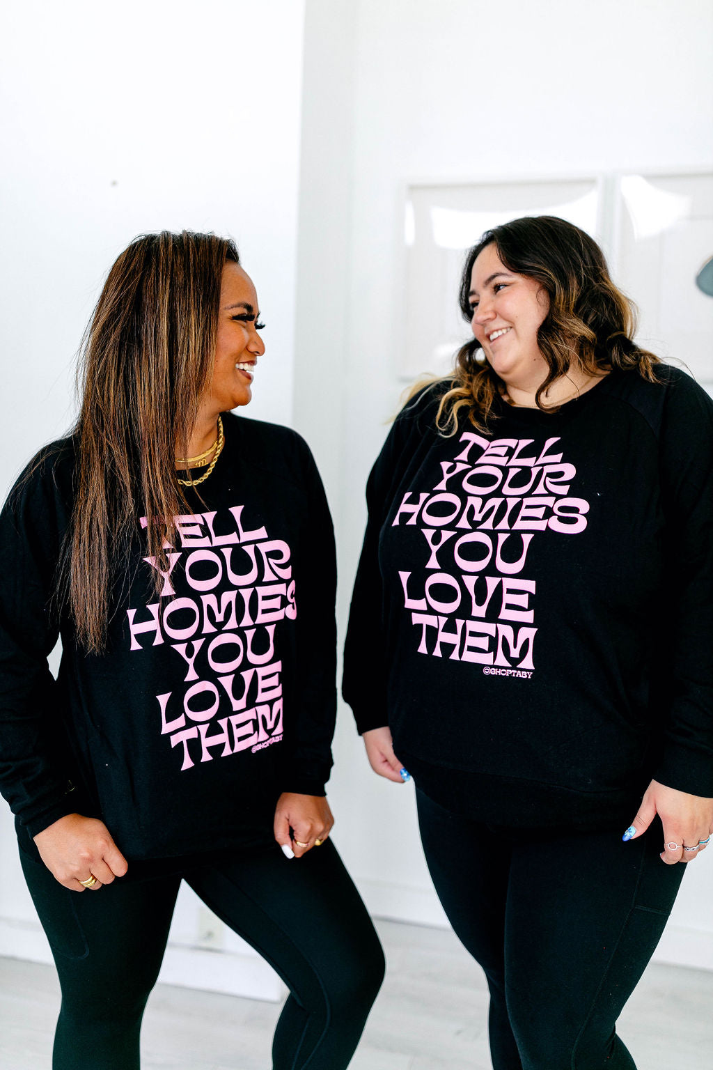 TABY ORIGINAL DESIGN: Tell Your Homies You Love Them SET*** PUFF*** In BLACK***