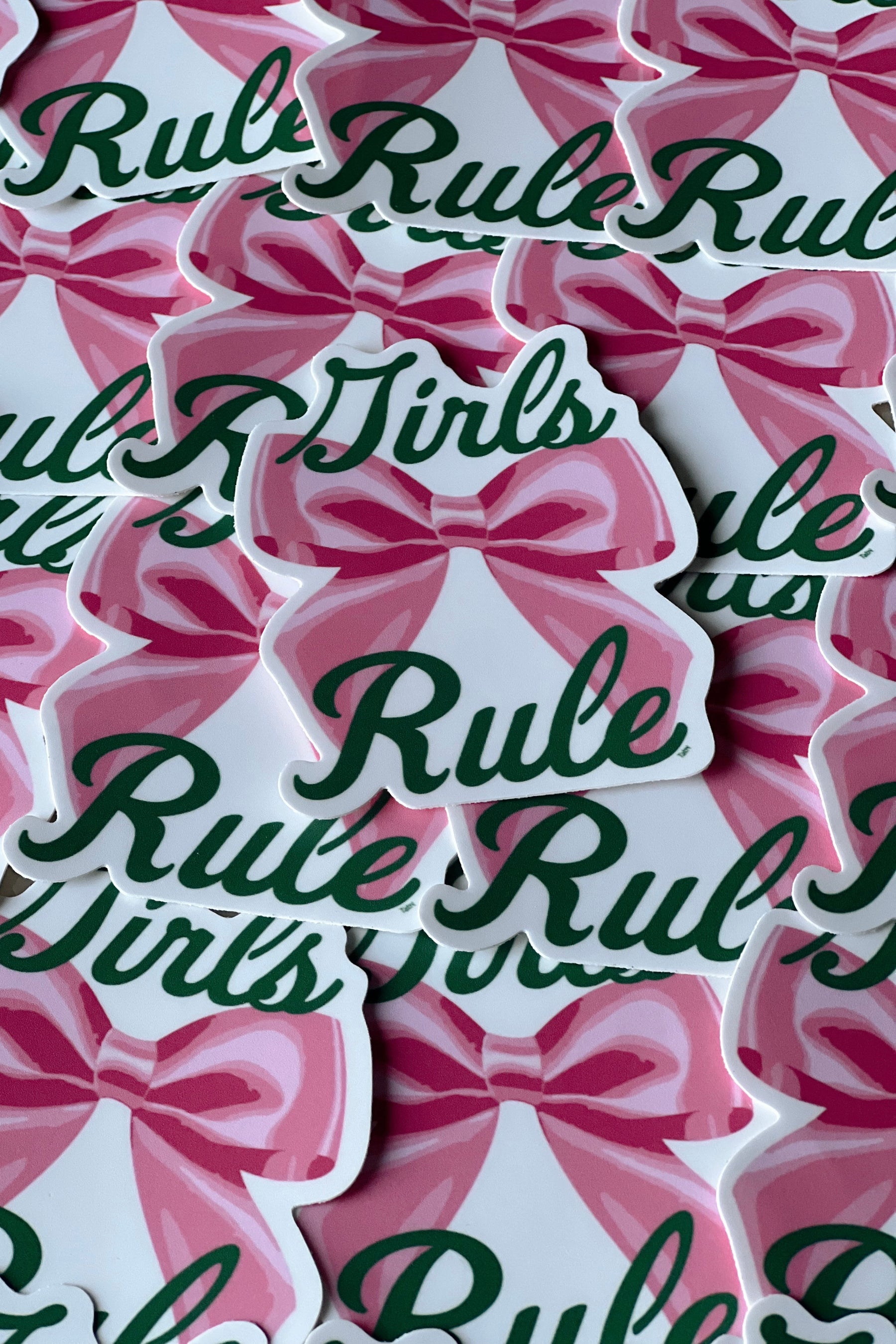 Girls Rule Sticker