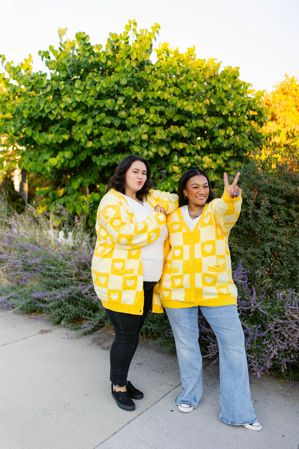 TABY ORIGINAL: Radical Self Love Cardigan In YELLOW*** Sizes XS-5X!***