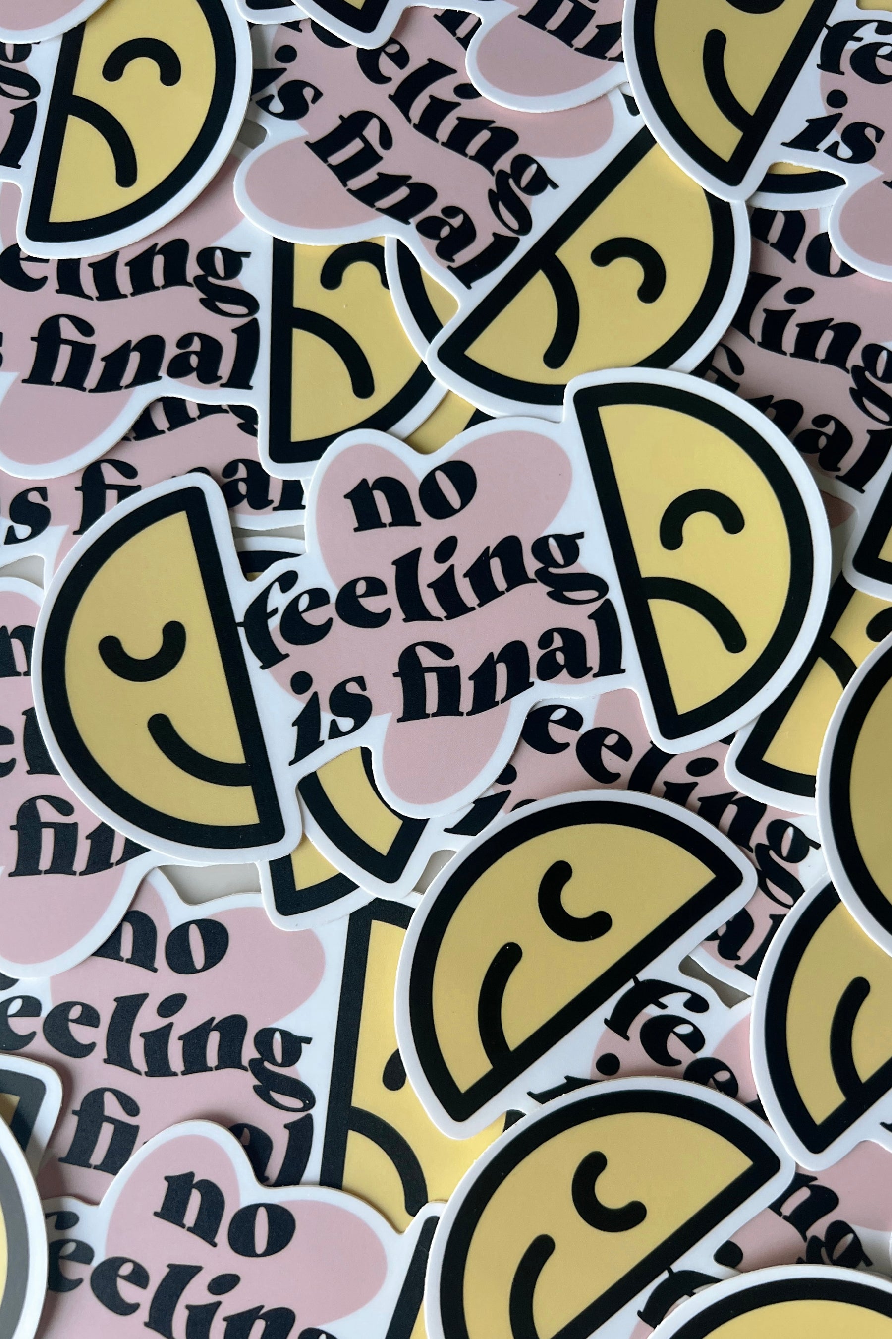 No Feeling Is Final Sticker