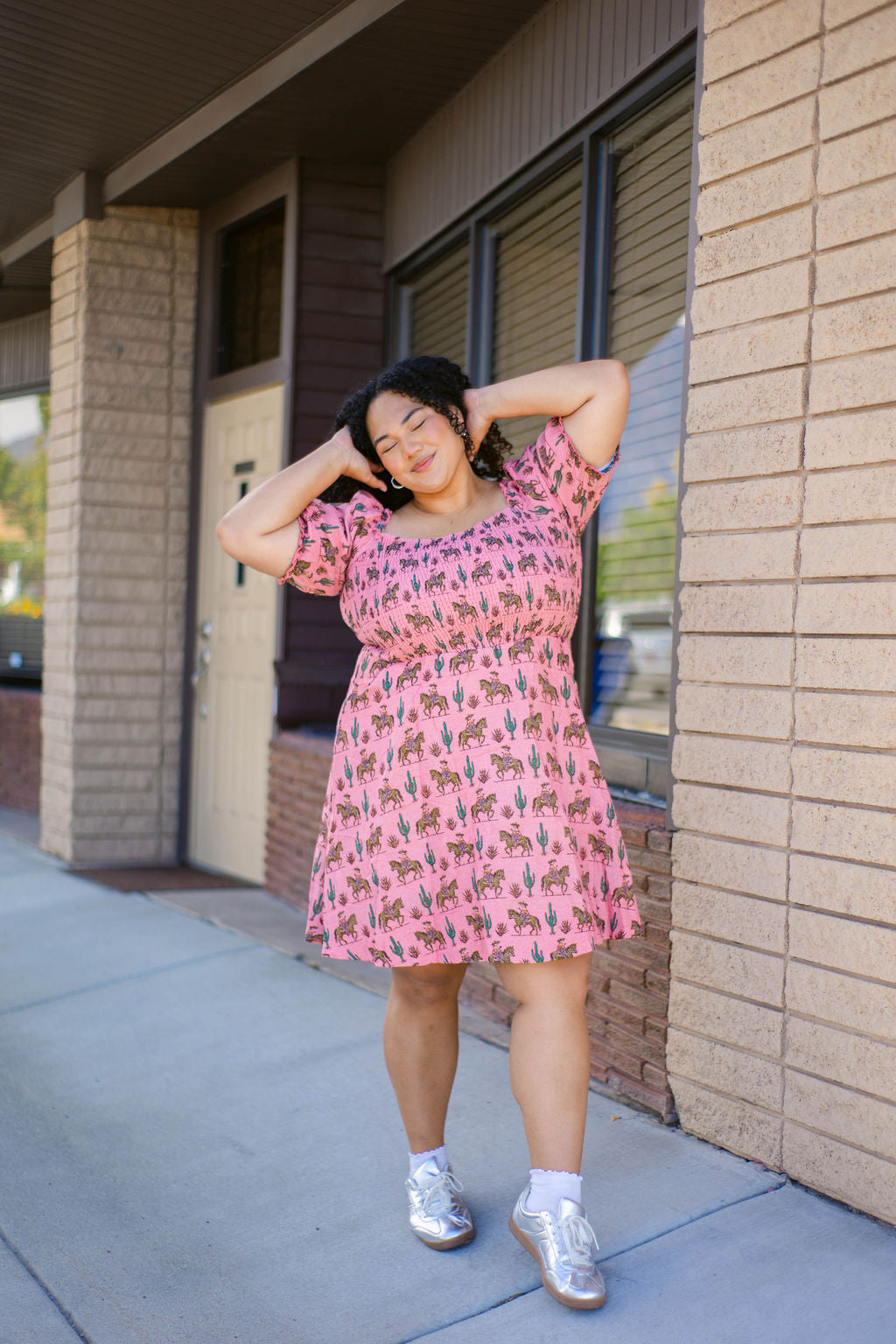 TABY ORIGINAL: Soldadera Rebel Rose Dress (XS-5X)***