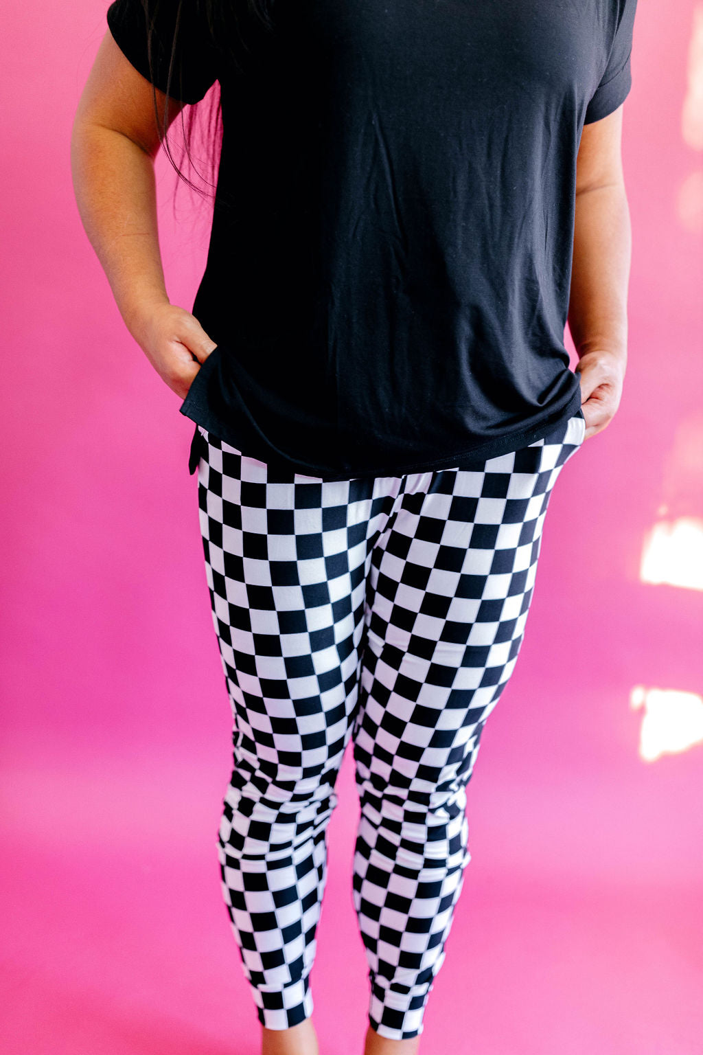 Checkered Joggers