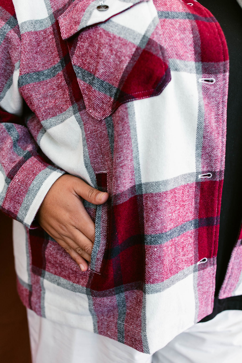 My Baggage Fadin’ Plaid Jacket