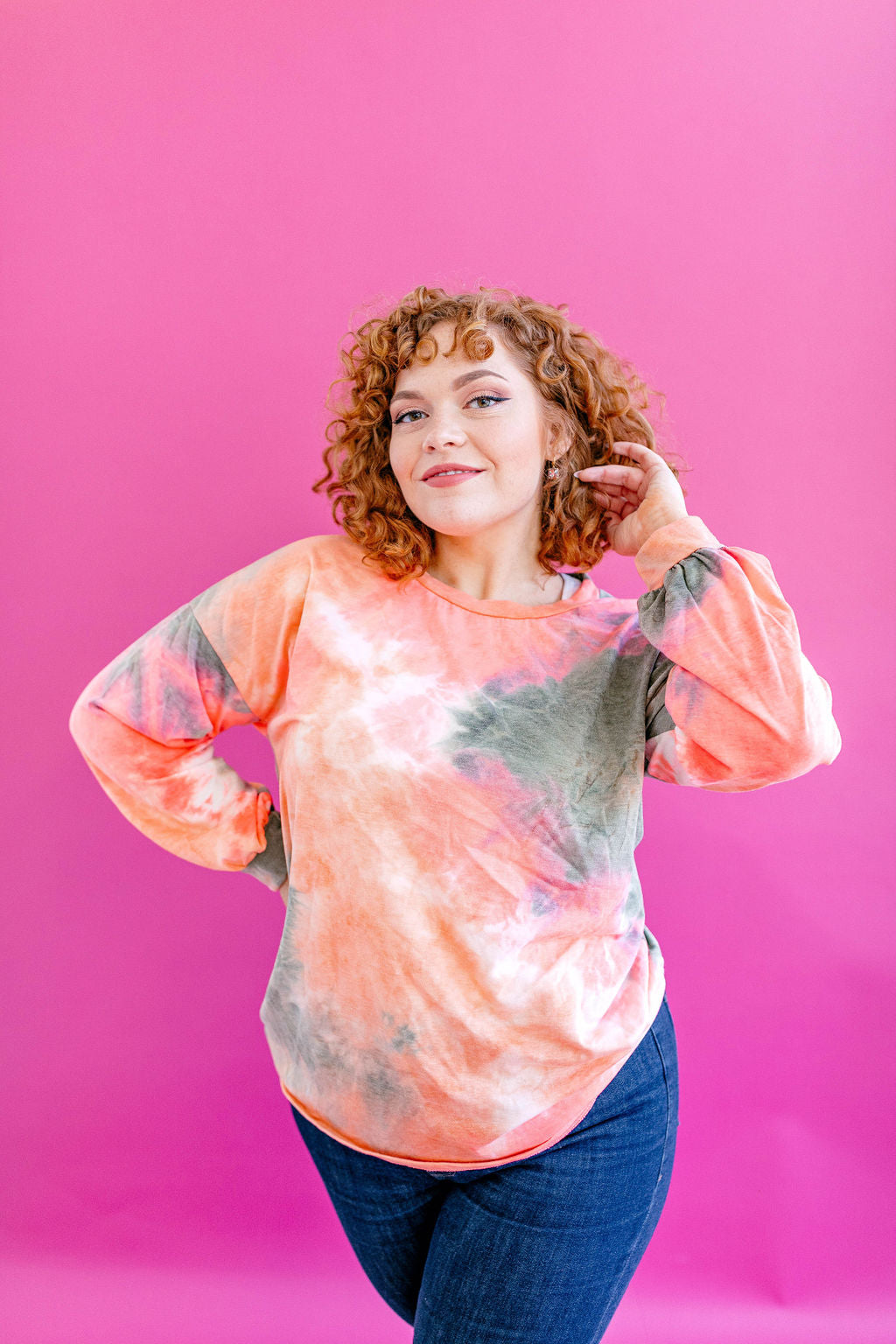 Never Let You Go Tie Dye Top