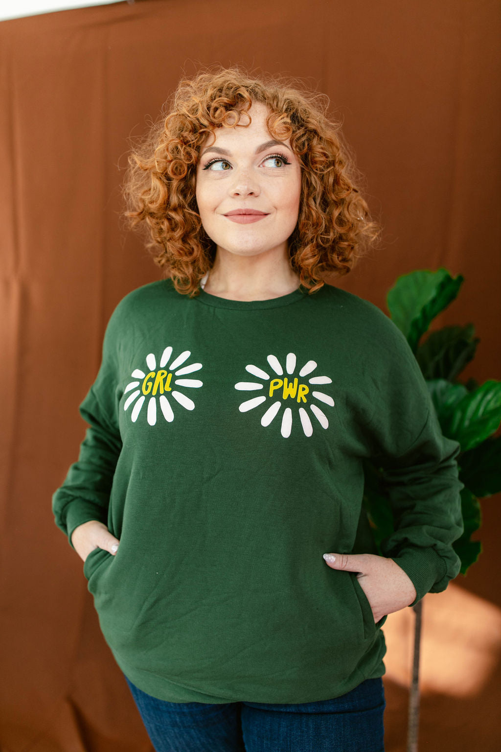 TABY ORIGINAL DESIGN: Girl Power Pullover ULTRA SOFT***