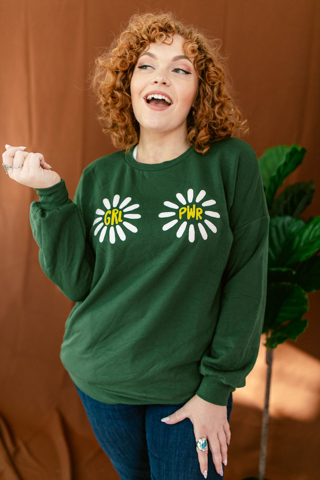 TABY ORIGINAL DESIGN: Girl Power Pullover ULTRA SOFT***
