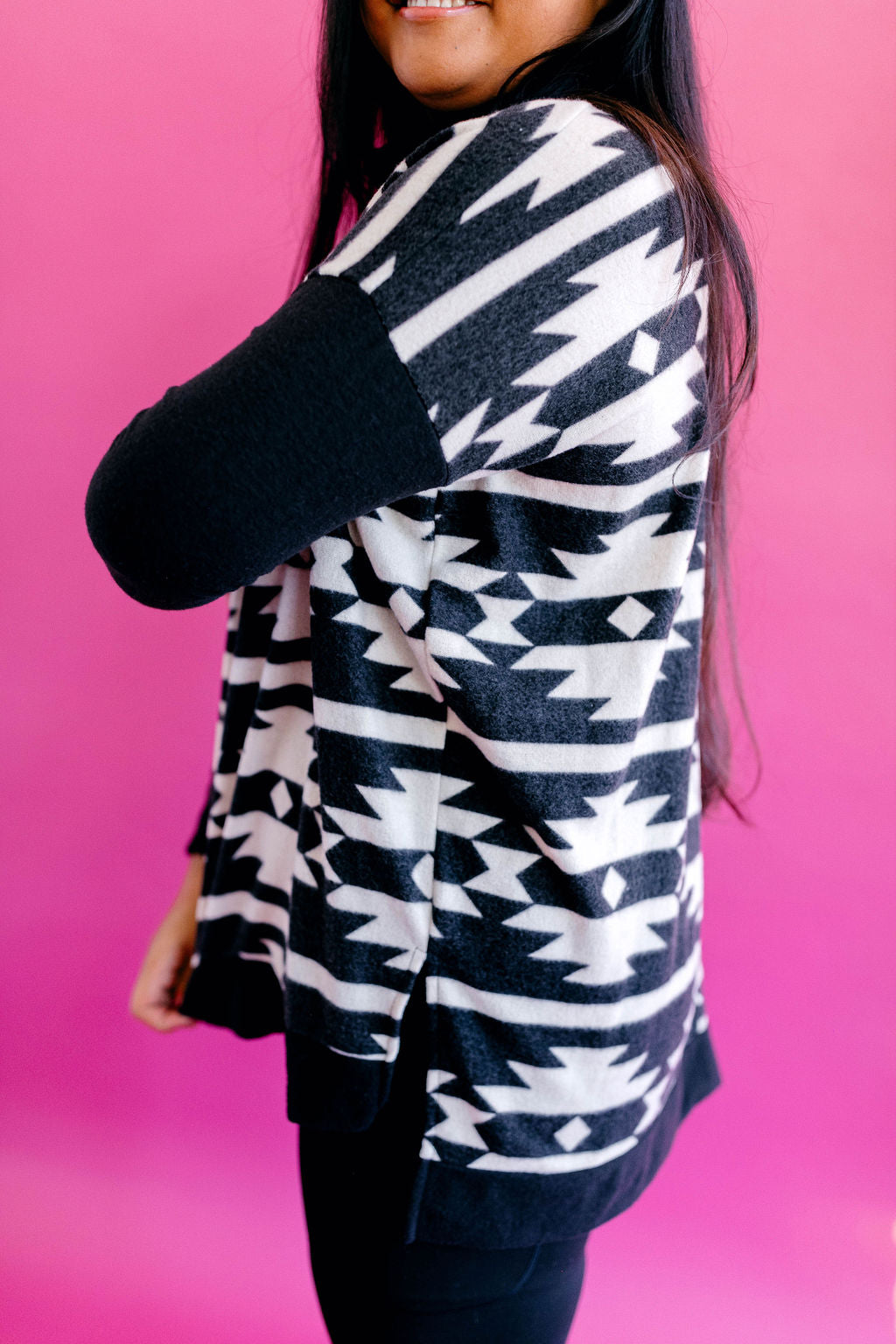 Jade Funnel Neck Sweater Top no